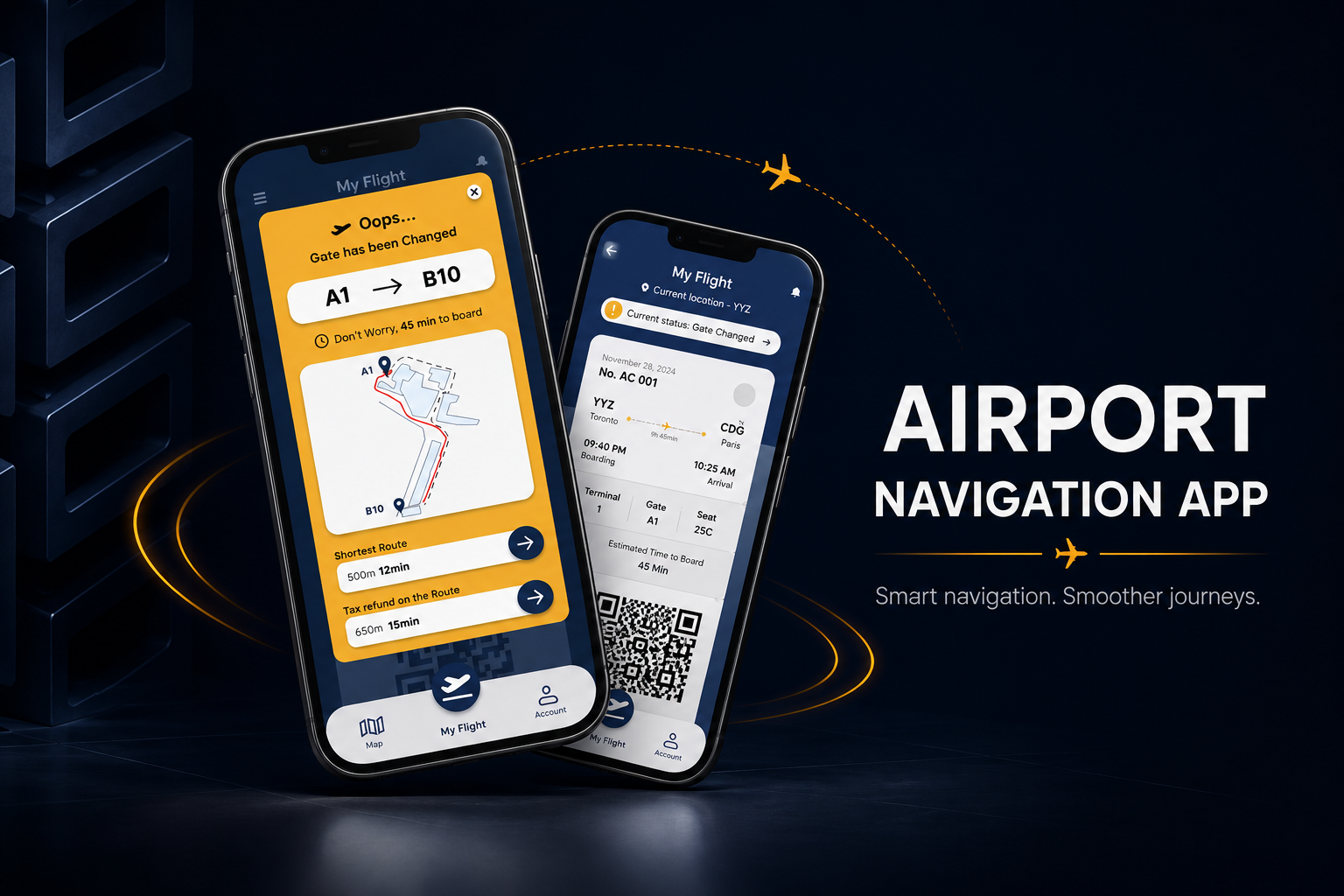 Airport Navigation App