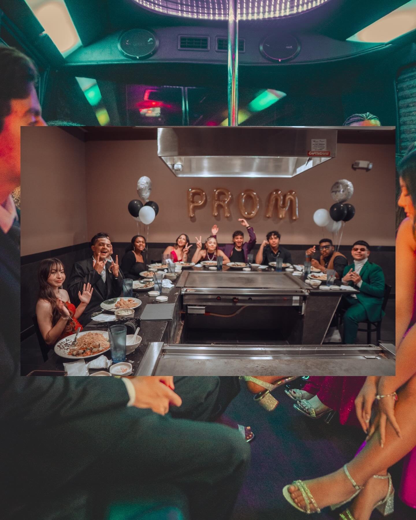 Prom 2024 was definitely one for the books! Live chef, limo bus, karaoke, dance party, &amp; then we ended the night with a pool party! It was a beautiful celebration of all the hard work they've put in so far!