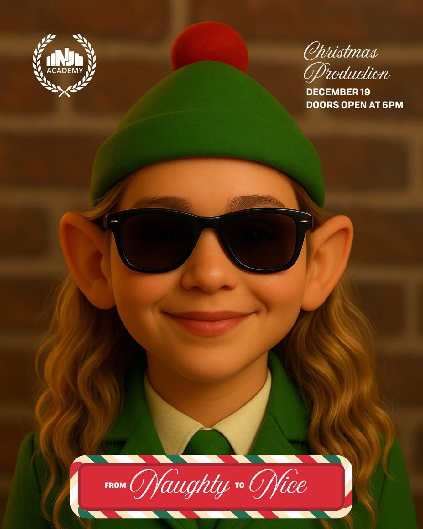 Our Christmas production is only 22 days away!! Make sure to show up at 6:00pm on Friday, December 19 for the show of the season! Invite everyone, we can't wait to see you there!!