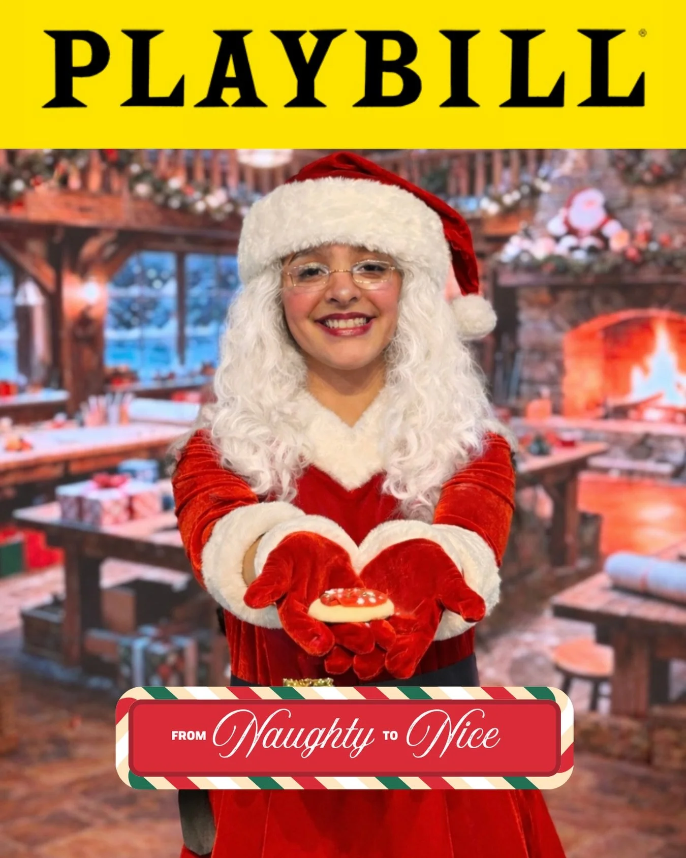 👵🍪 Mrs. Claus is sharing her famous cookies! Join us today for our Christmas production and stay until the end for a special treat. Free cookies, festive joy, and sweet surprises await ✨