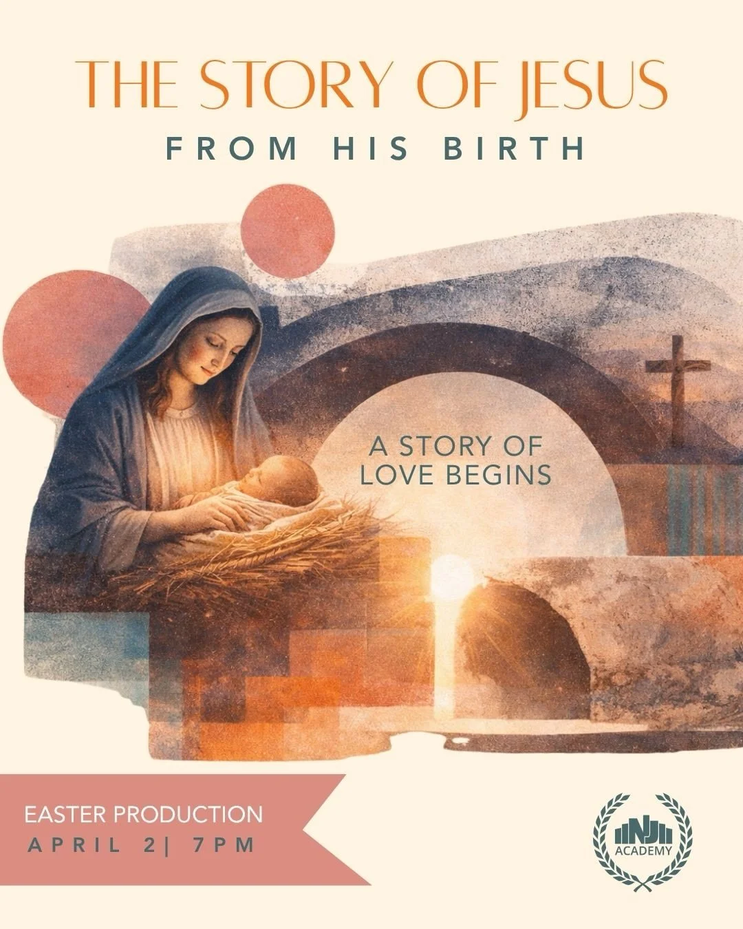 The story of Jesus &mdash; told through our students 🤍✨

From His birth&hellip;
to the cross&hellip;
to the resurrection&hellip;

A story of love, sacrifice, and victory that changed everything 🙏🕊️

You don&rsquo;t want to miss this special Easter