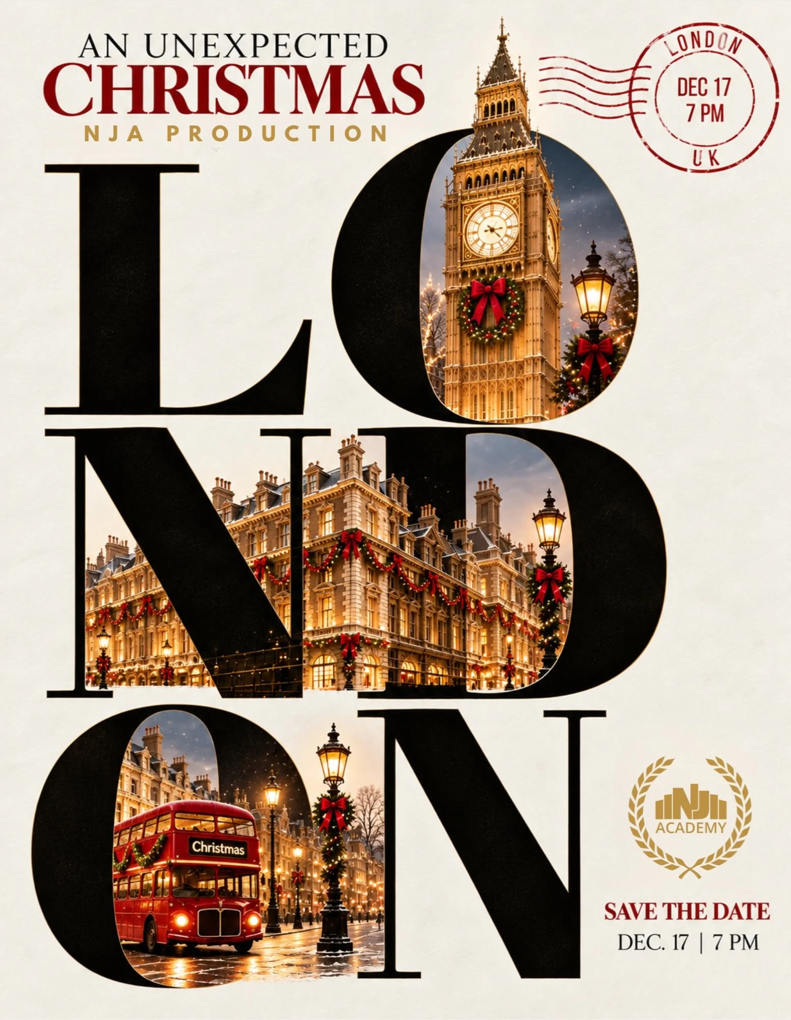 🇬🇧 Something unexpected is coming this Christmas&hellip;

This December, NJA is transporting you to the heart of London for a Christmas experience you won&rsquo;t want to miss! 🎄

Get ready to see our students take the stage and bring this Christm