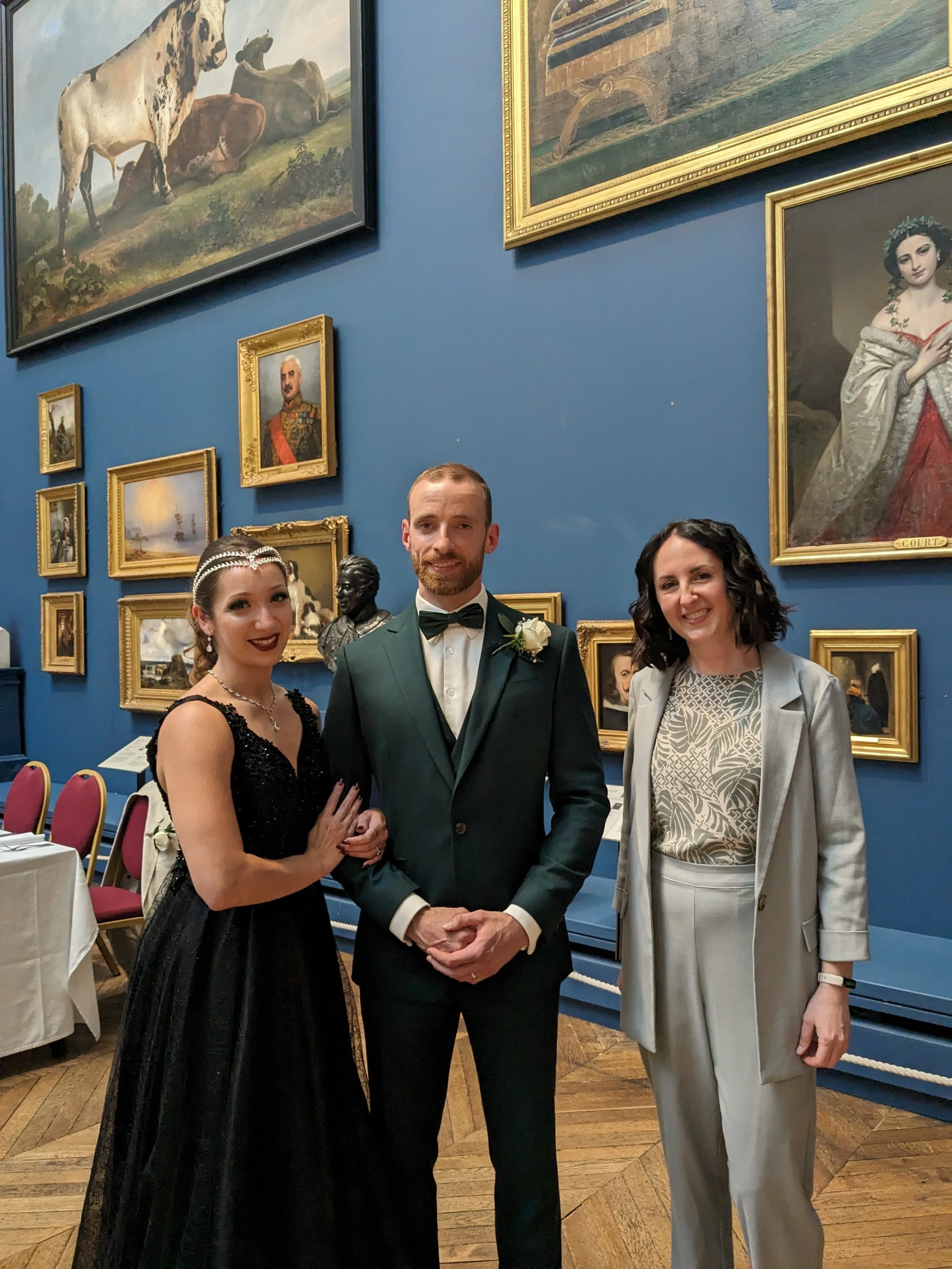 Joanne Mclaughlin Celebrant of the North Bowes Museum Wedding