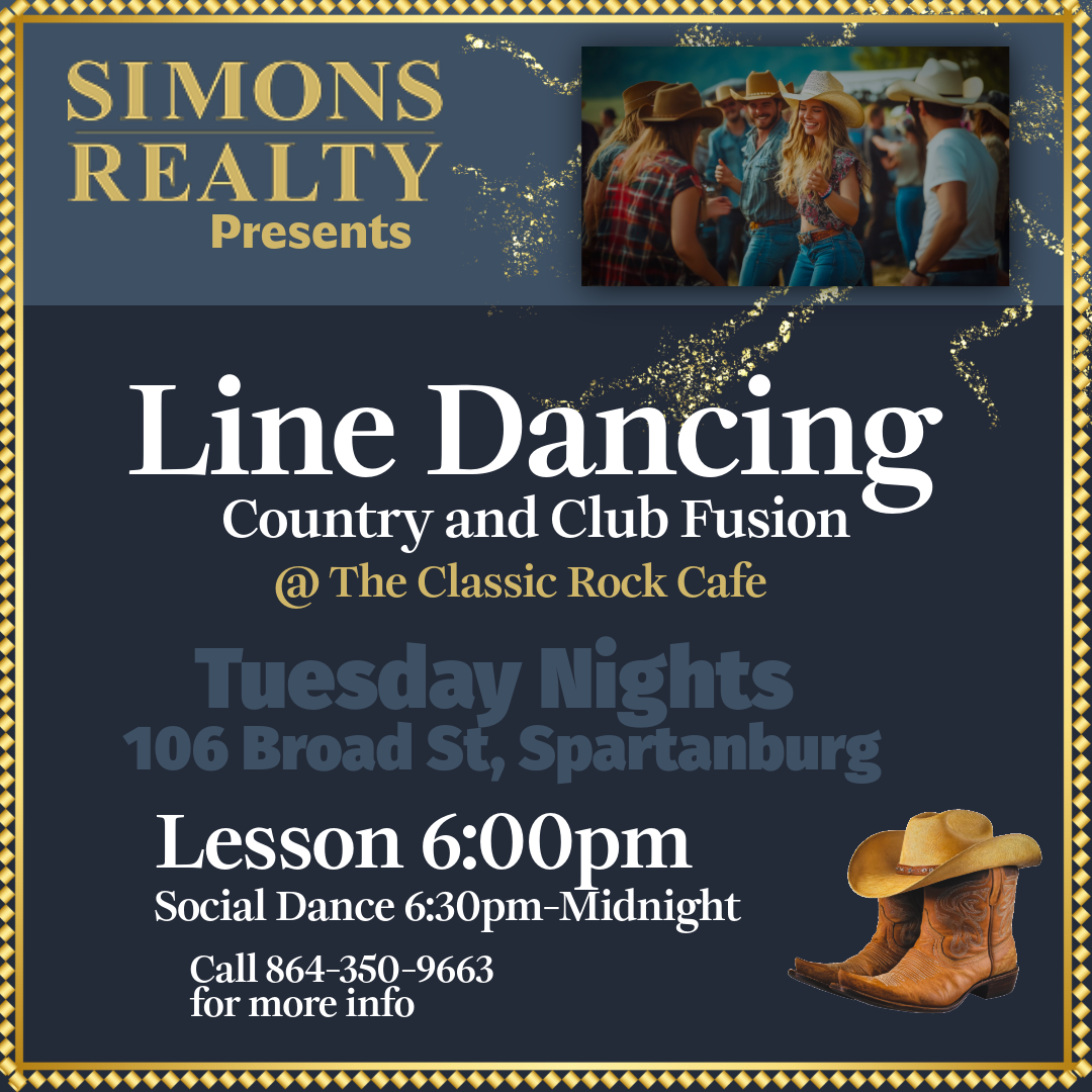 Line Dance with Simons Realty