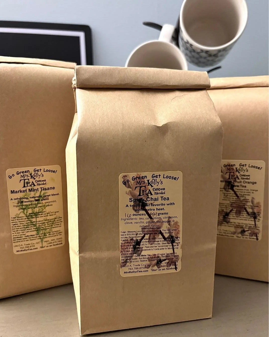 We are now proudly serving @Mrs. Kelly's Tea in our office.

Locally owned and operated in Minneapolis and hand blended with the highest quality product.

Try some next time you pop in!