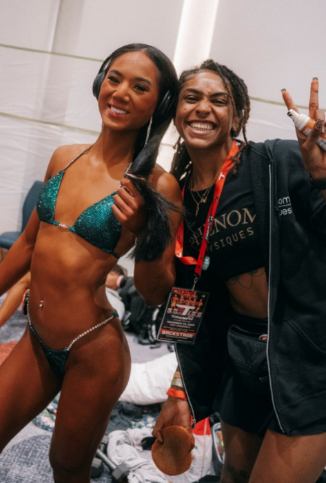 body building competitor