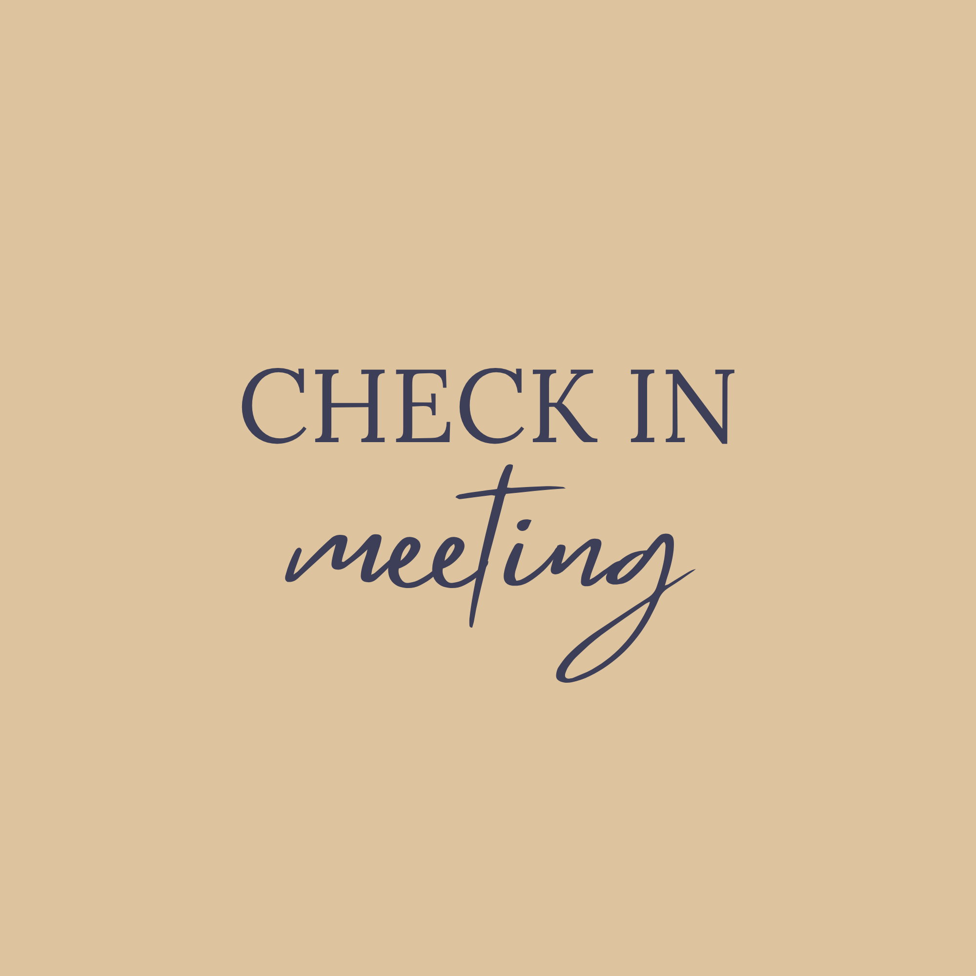Inner Circle: Check-In Call