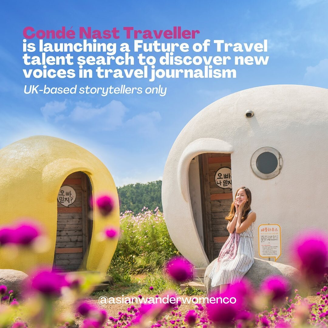Cond&eacute; Nast Traveller&nbsp;is launching a Future of Travel talent search to discover new voices in travel journalism. 

Entries close at 12 pm on Friday 12 May 2023. Details in the article link below 🌊

One aspiring UK-based travel writer will