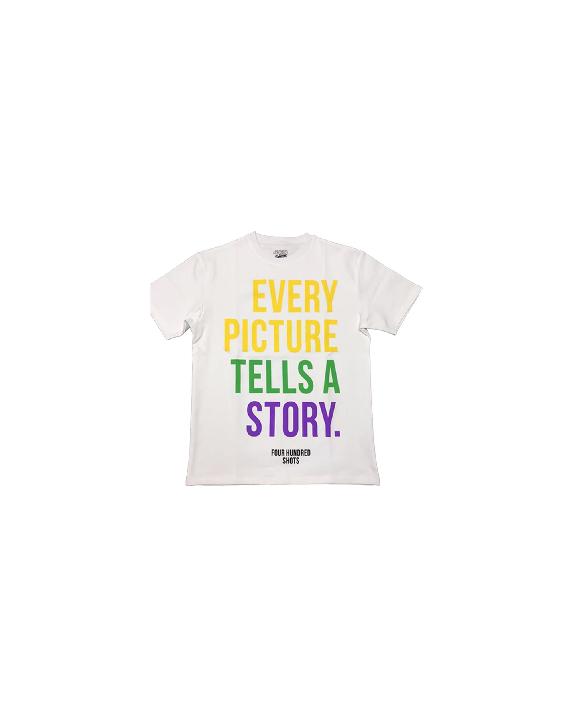 EPTS MARDI GRAS WHT TEE