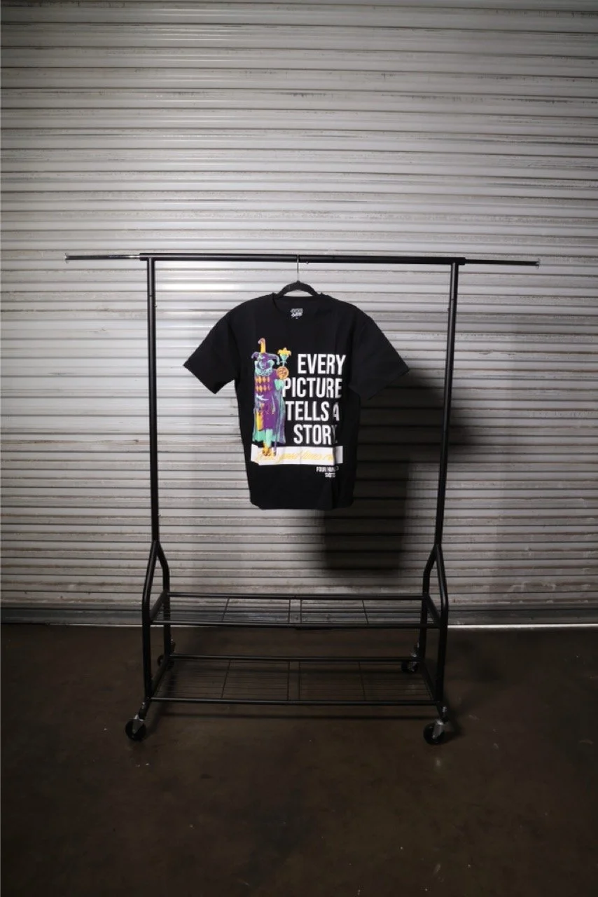 EPTS MARDI GRAS MAN BLK SHORT SLV SHT