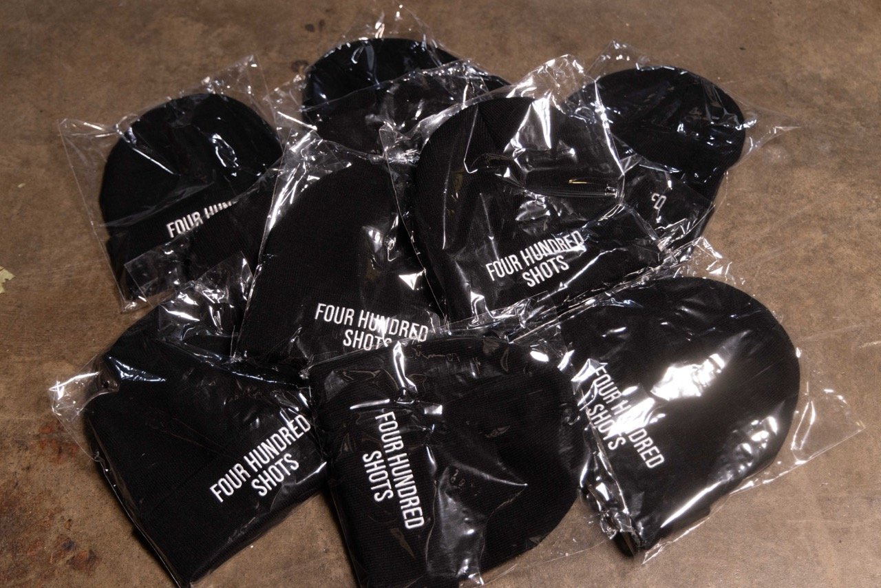 BLK FOUR HUNDRED SHOTS BEANIE