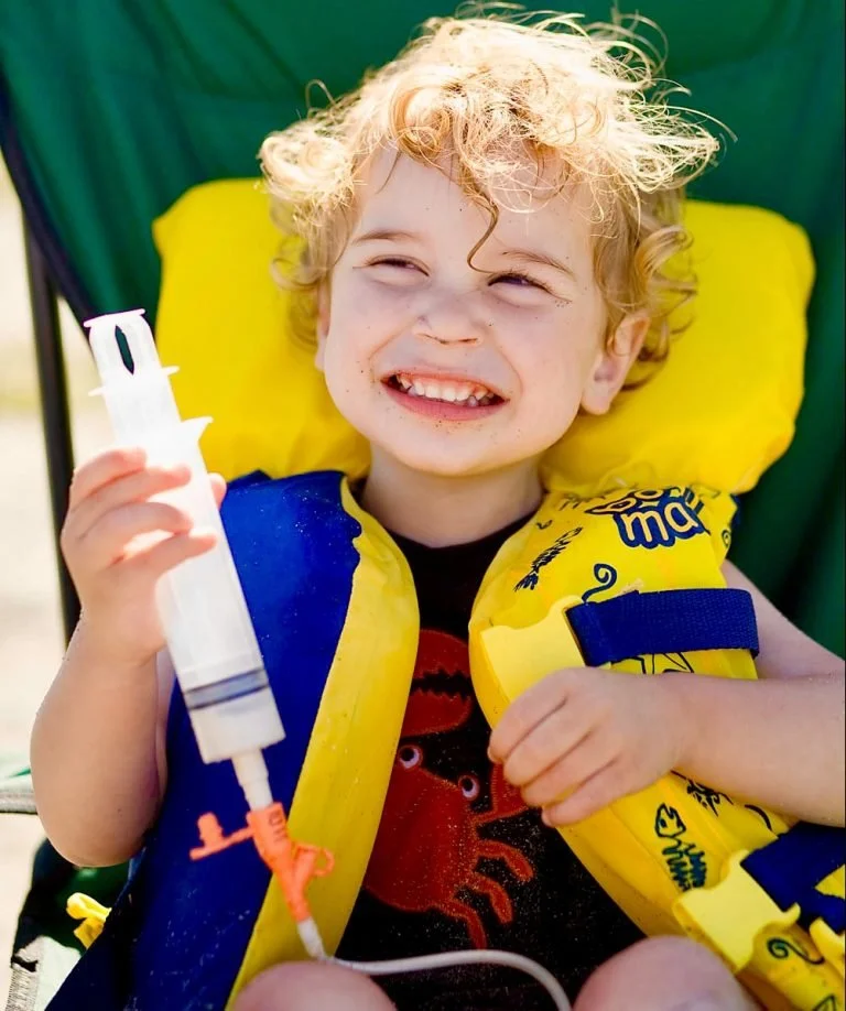 Swimming with a Feeding Tube — Sentido Health