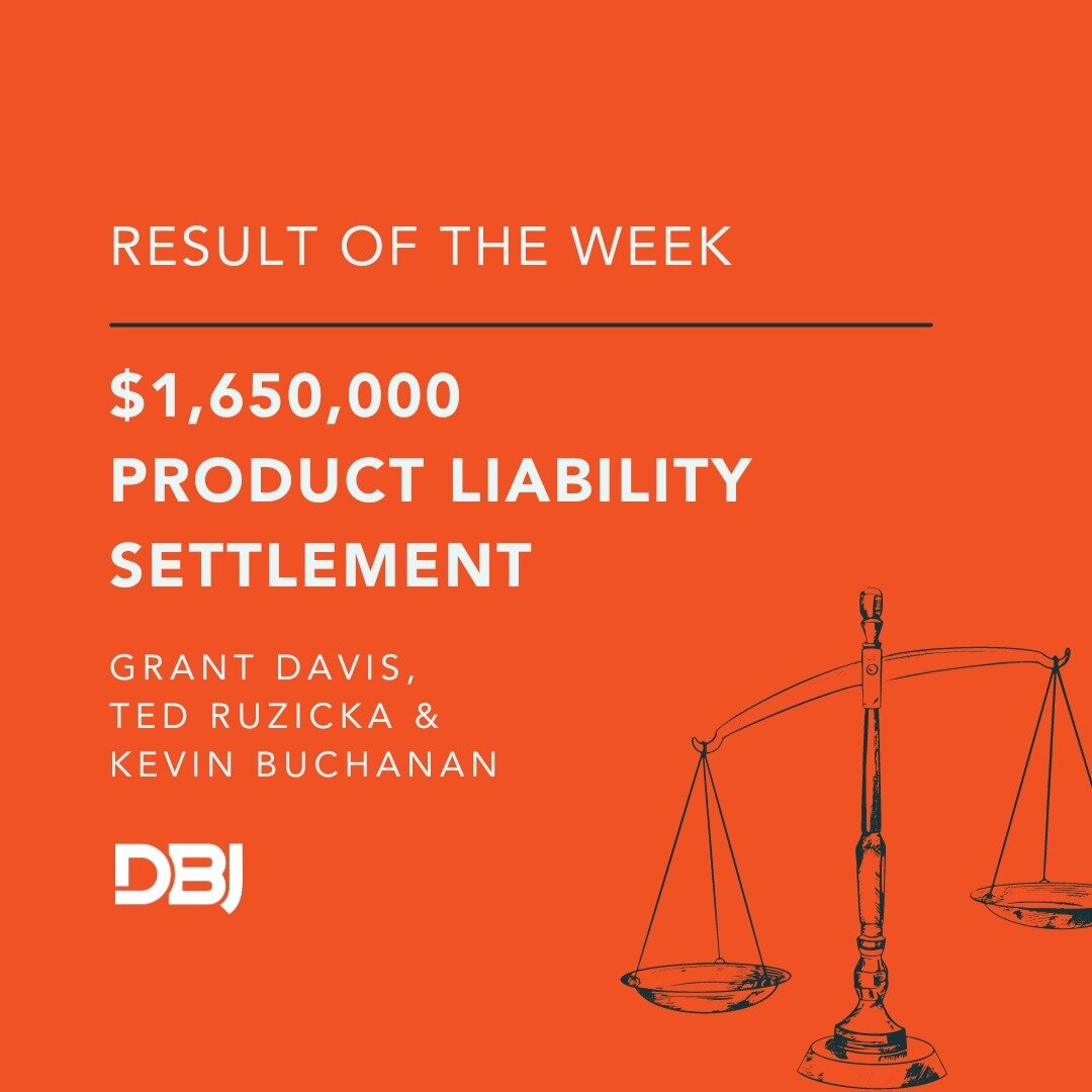 Result of the Week: $1,650,000 Product Liability Settlement
.
.
.
#personalinjury #personalinjurylawyer #personalinjurylaw #personalinjurylawyers #personalinjurylawfirm