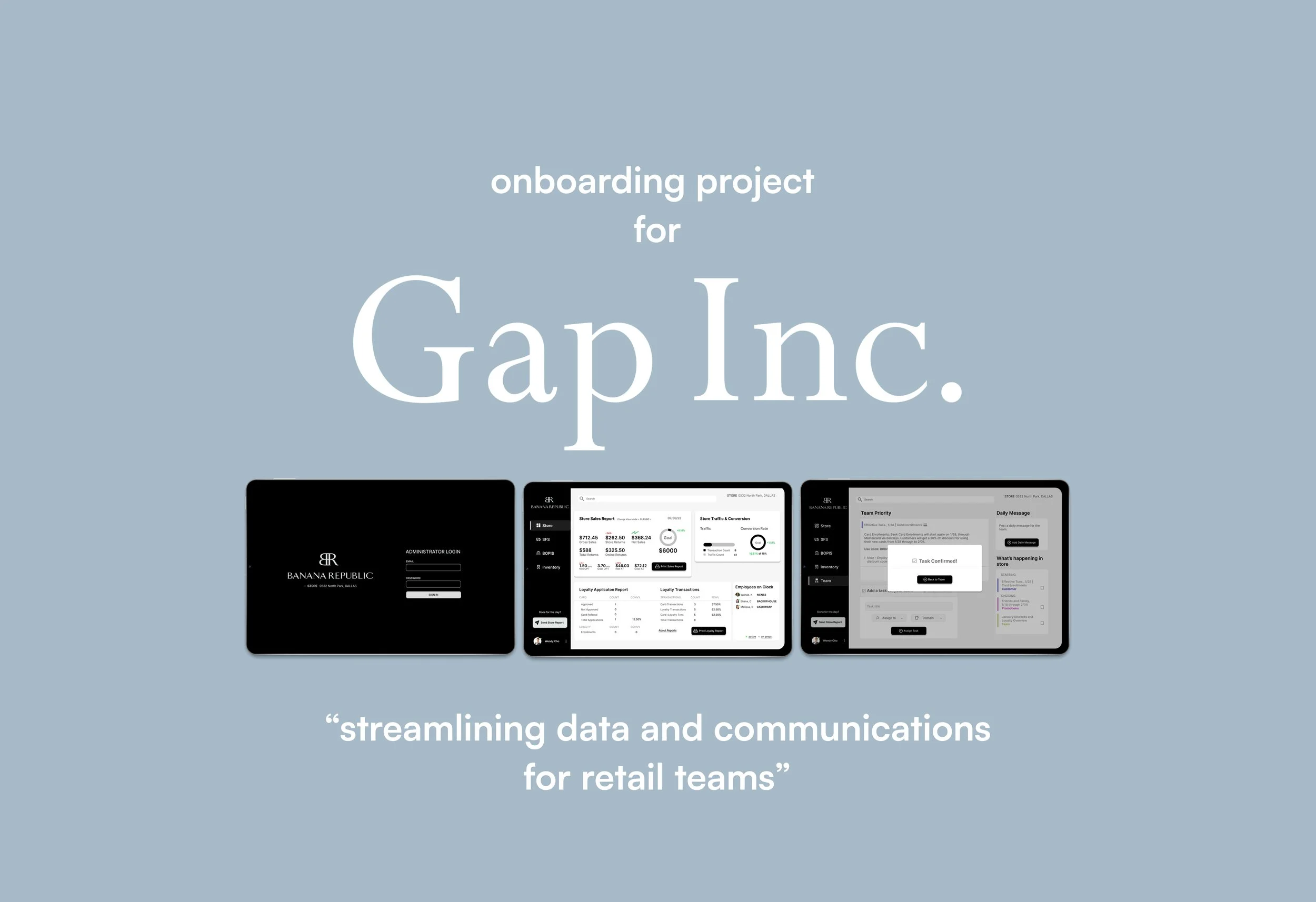 Increasing workflow efficiency by 70% for Store Associates (SaaS B2B)