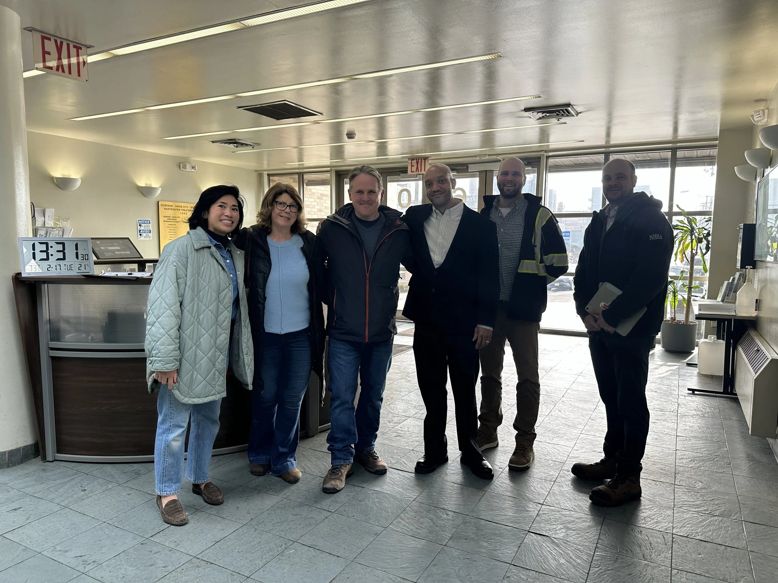 NHSA Hosts Hoboken Councilmembers for Facility Briefing and Tour