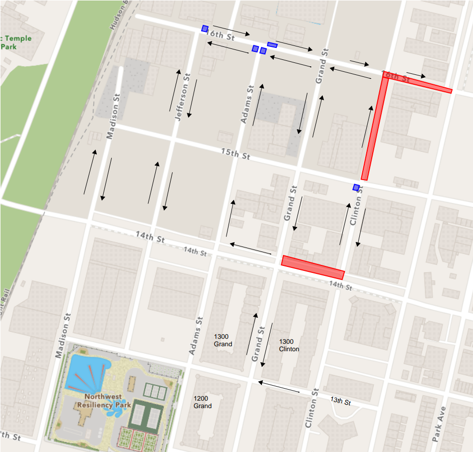 NHSA H6/H7 Hoboken Phase 3 Construction and Traffic Management Activities: Monday, March 16 - Friday, March 20, 2026 