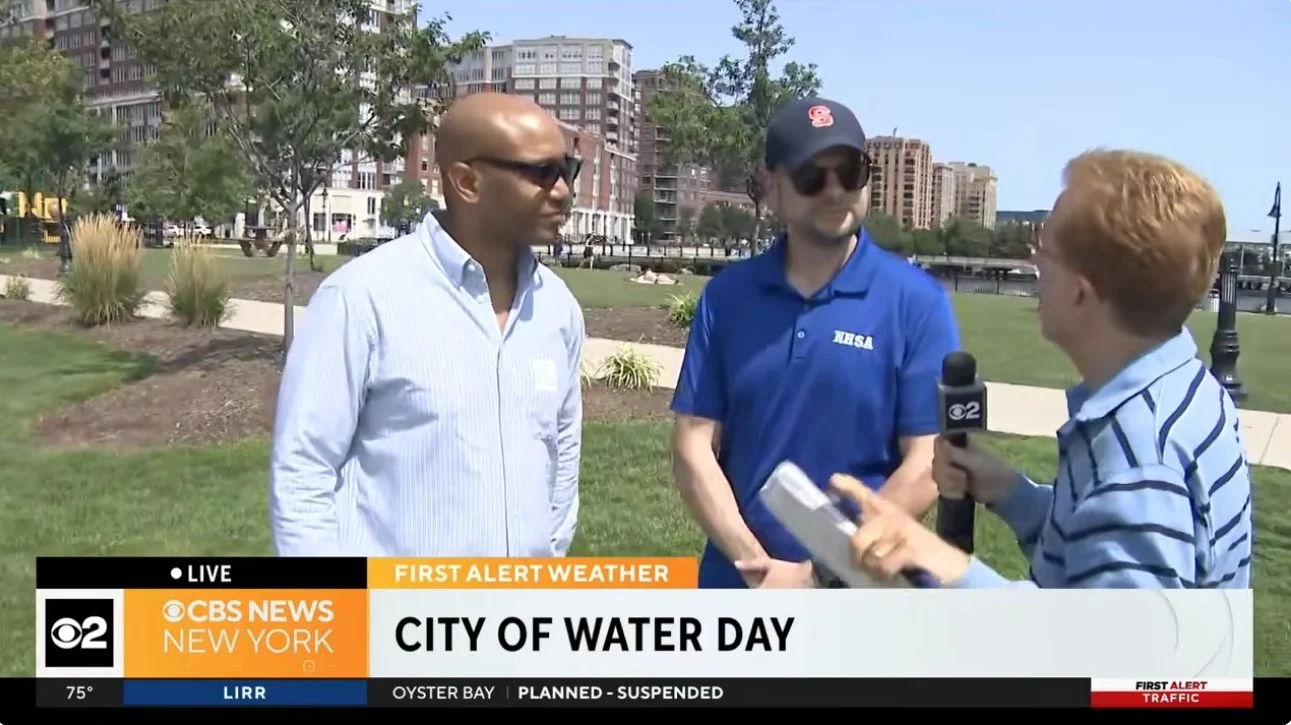 Recap: NHSA Featured in CBS New York's City of Water Day Coverage on the Hudson River