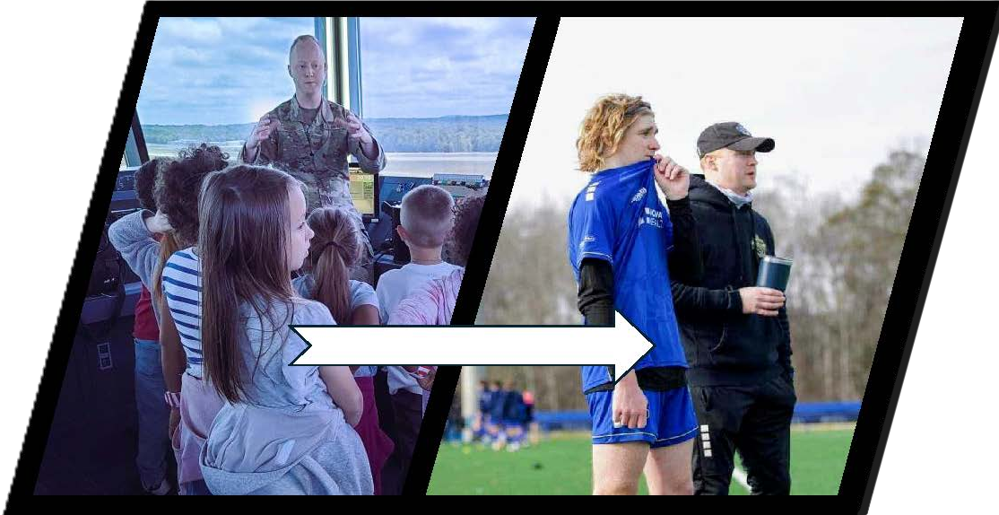 From the Tower to the Touchline: Leadership in Action