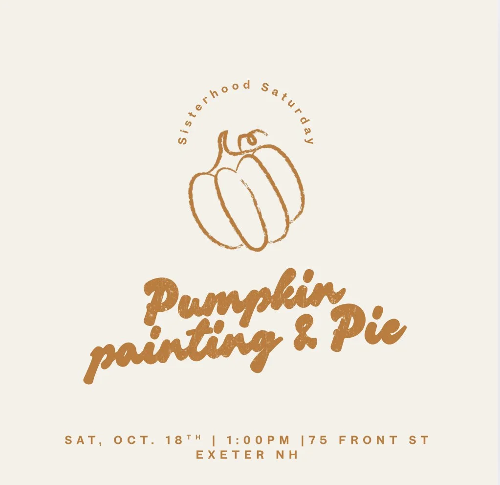 Sisterhood Saturday - Pumpkin Painting and Pie