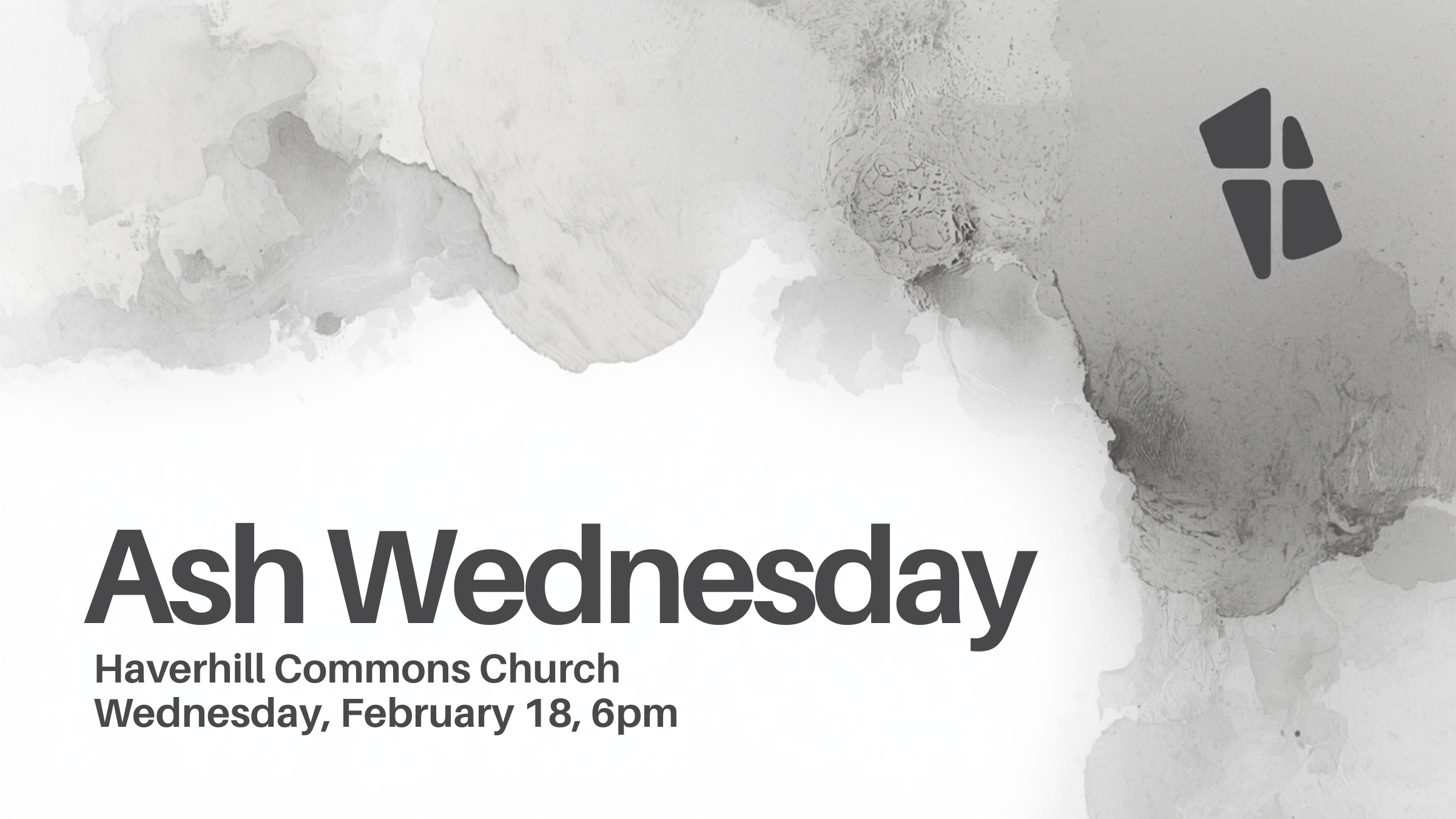 Ash Wednesday Service