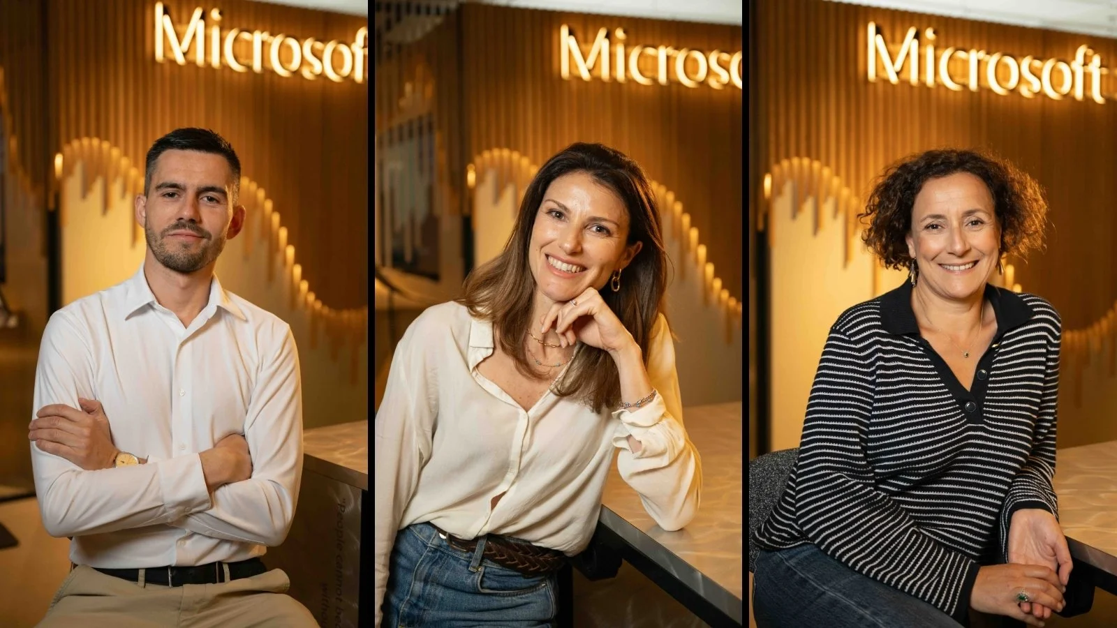 Film8’s On-Site Portrait Session for Microsoft Sweden