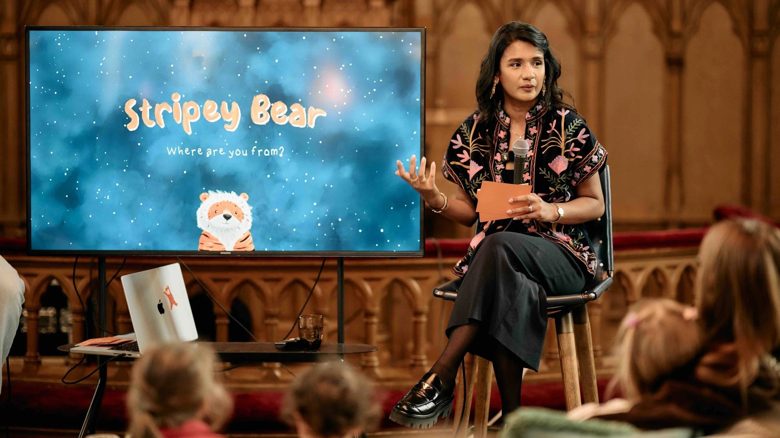 Film8 Recorded the Official Launch Party for Children’s Book Stripey Bear — Where Are You From?