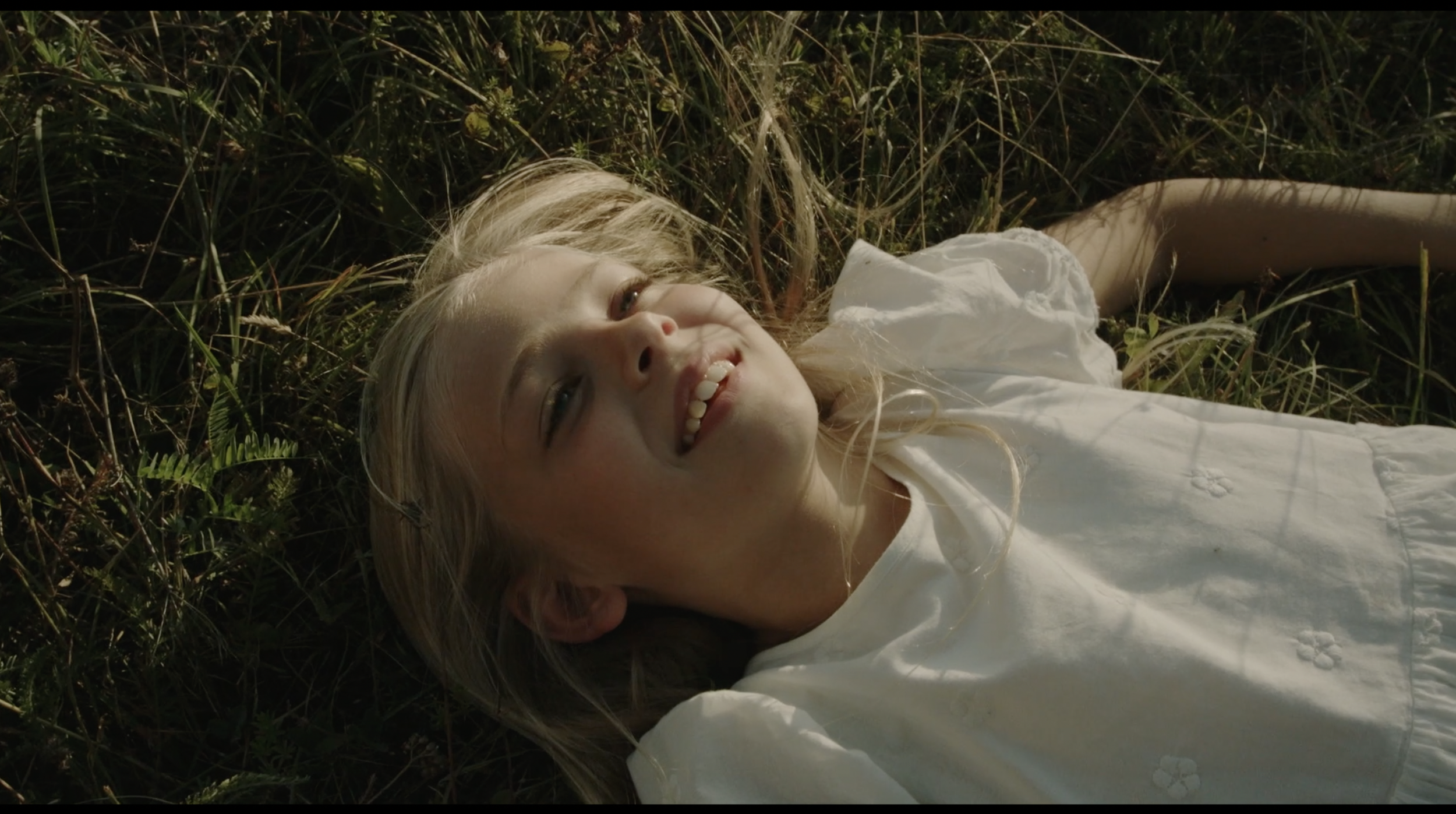 Cinematic still from a short film photographed by Wilma Wickström