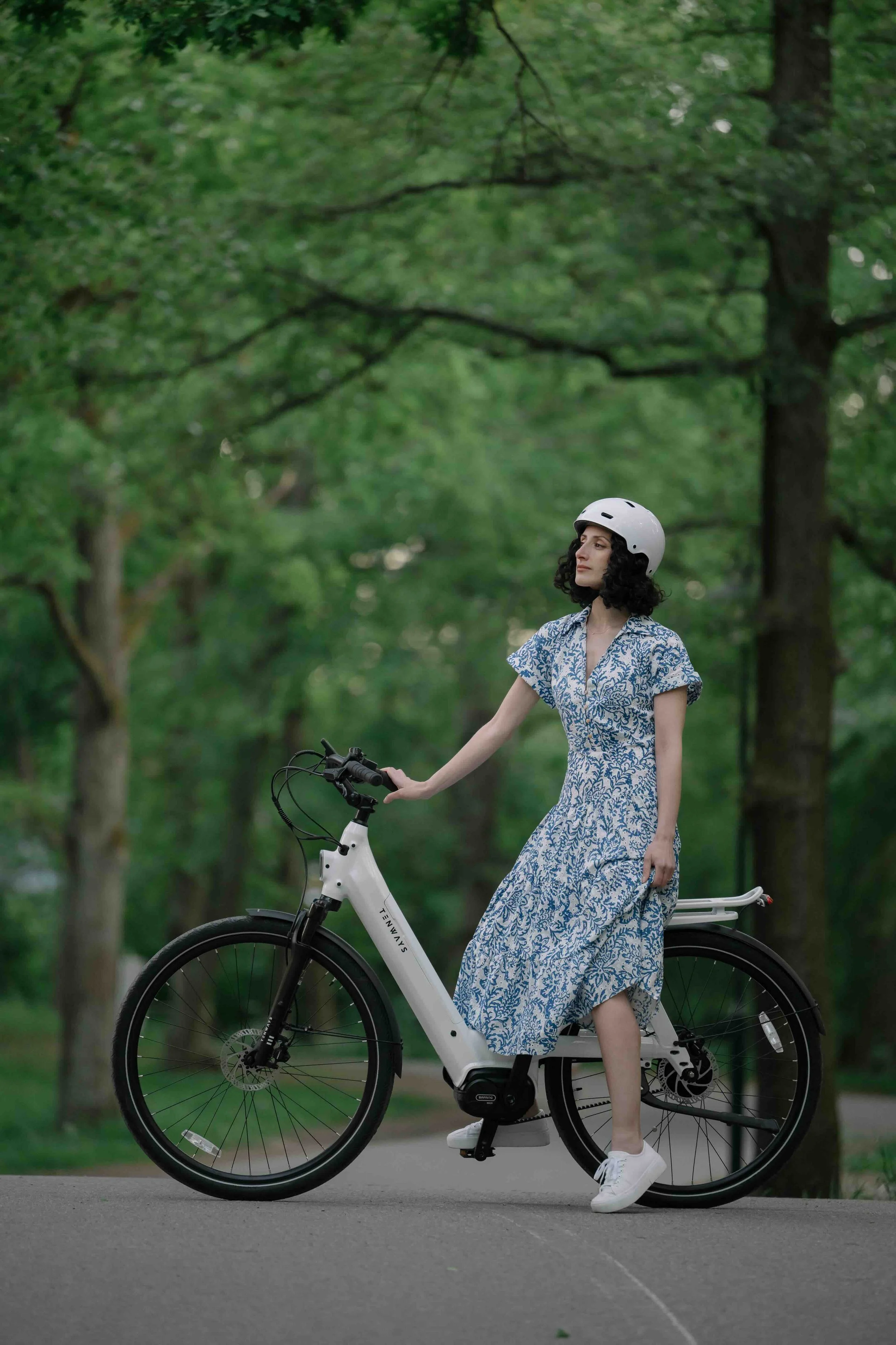 Tenways electric bike lifestyle photography produced by Film8 in Scandinavia