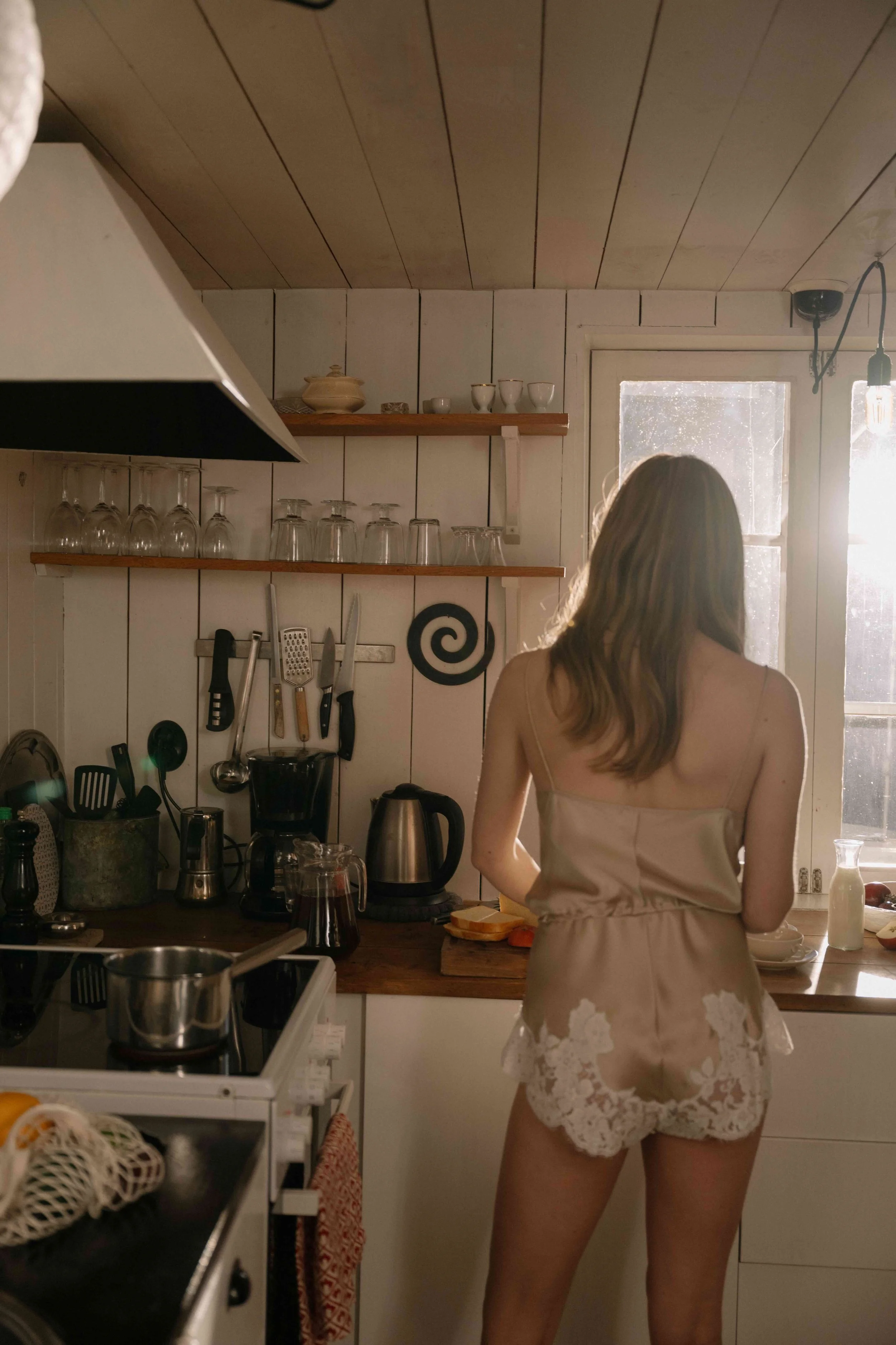 Må​nella lifestyle campaign filmed in a Stockholm kitchen