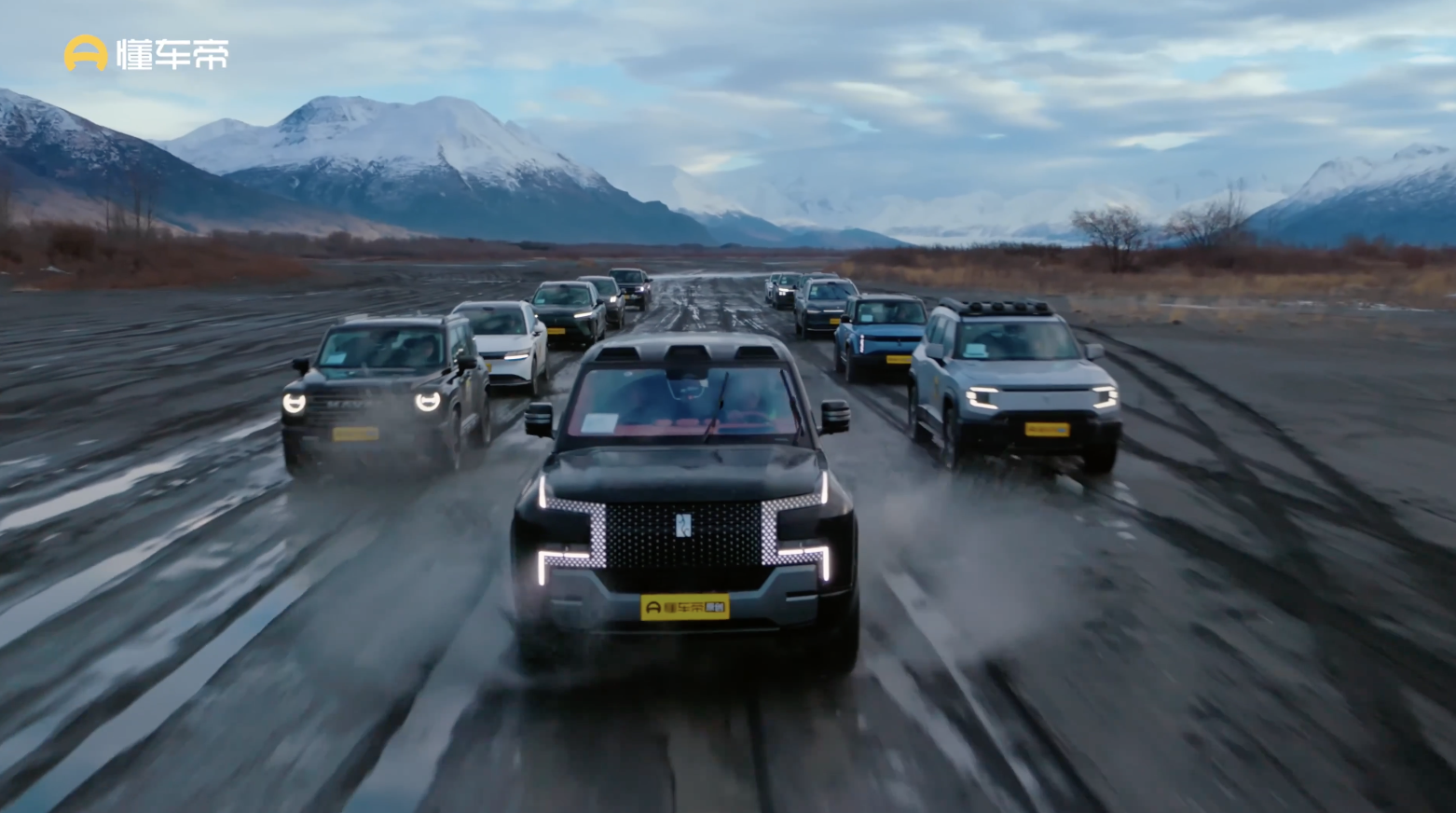 Film8 documenting an extreme winter EV test in Arctic conditions