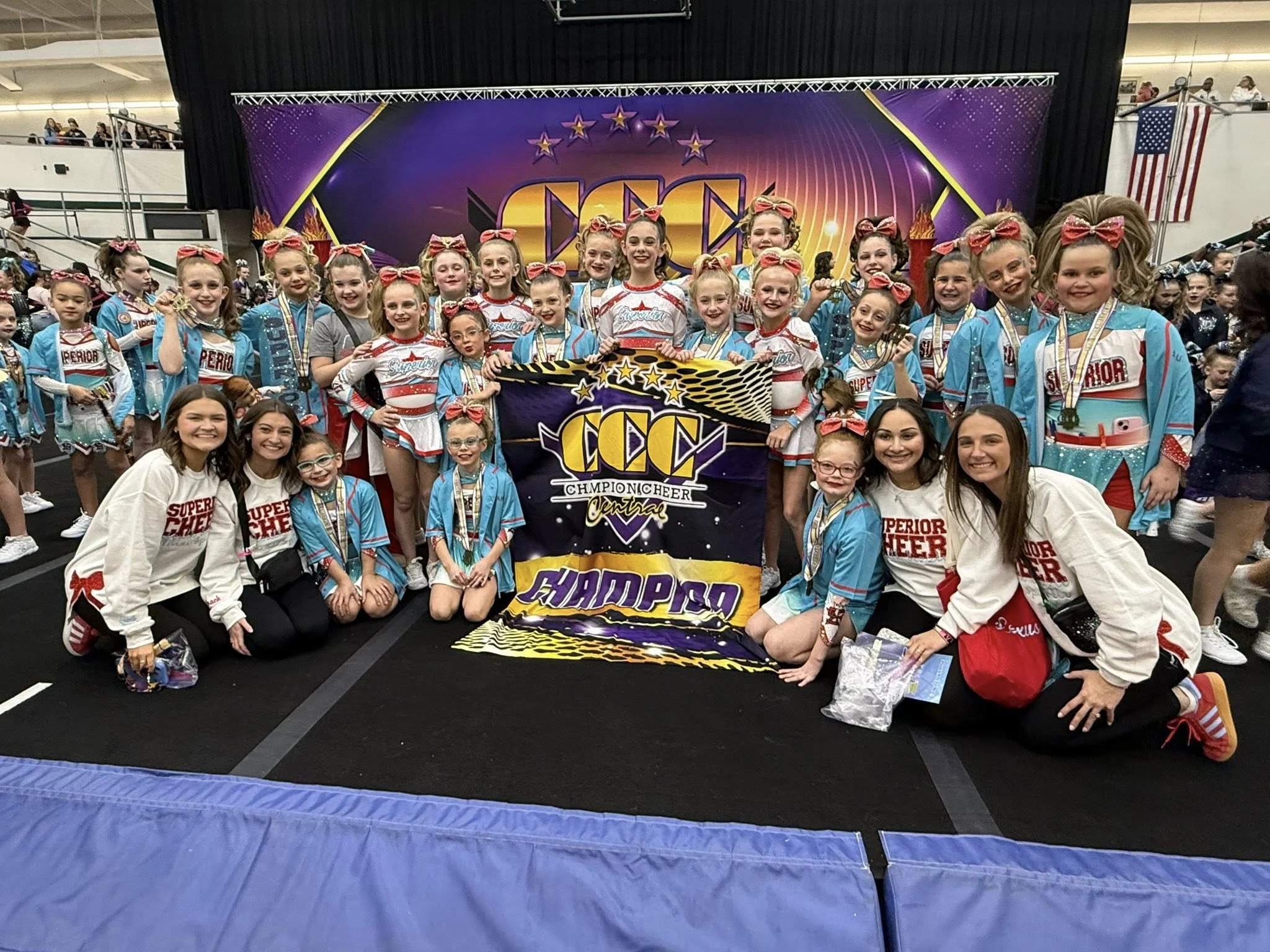 2026: Youth Sizzle 1st Place and Elite Level 1 Champions