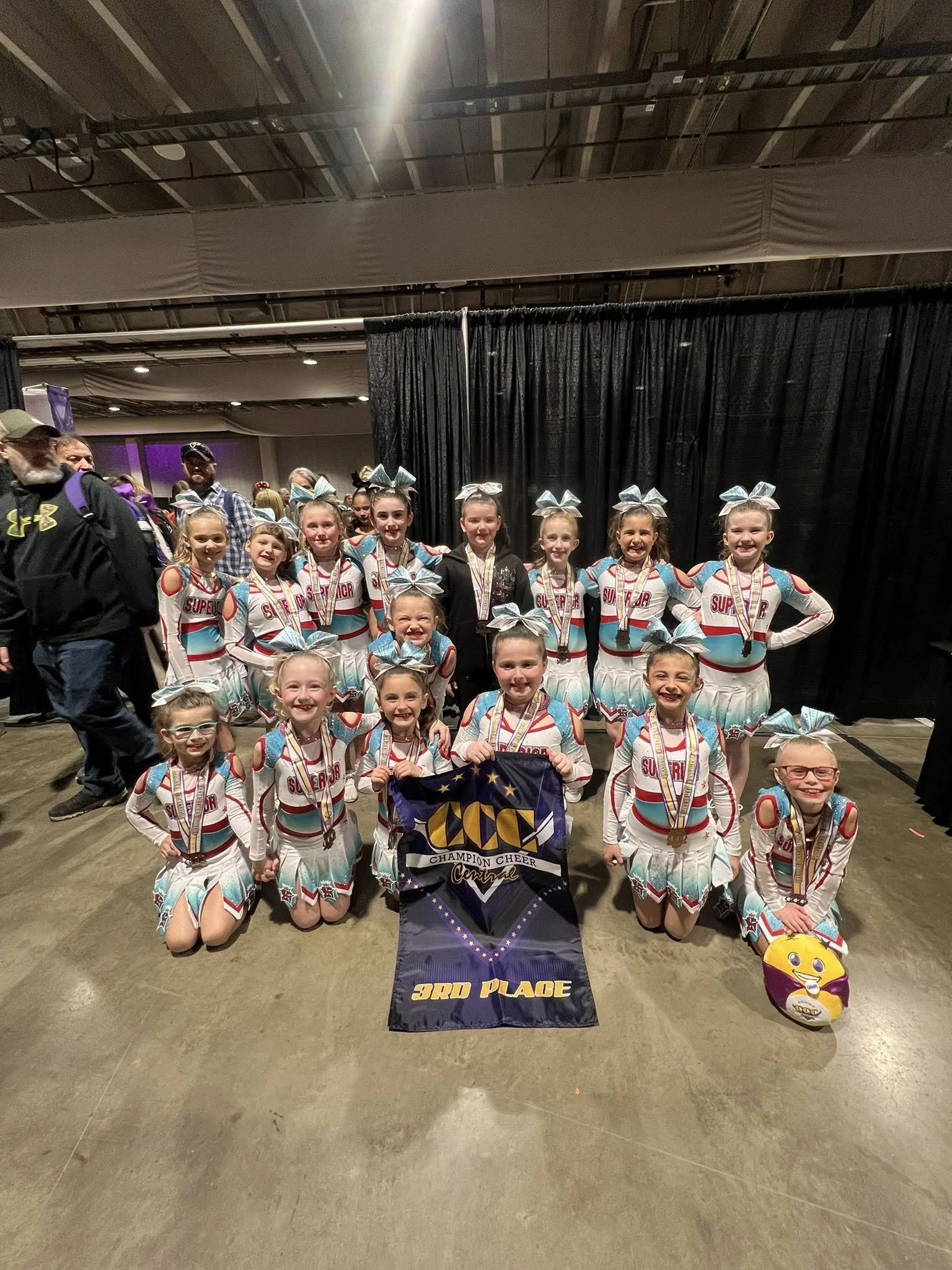 2025: Mini Sparkle 3rd place at CCC