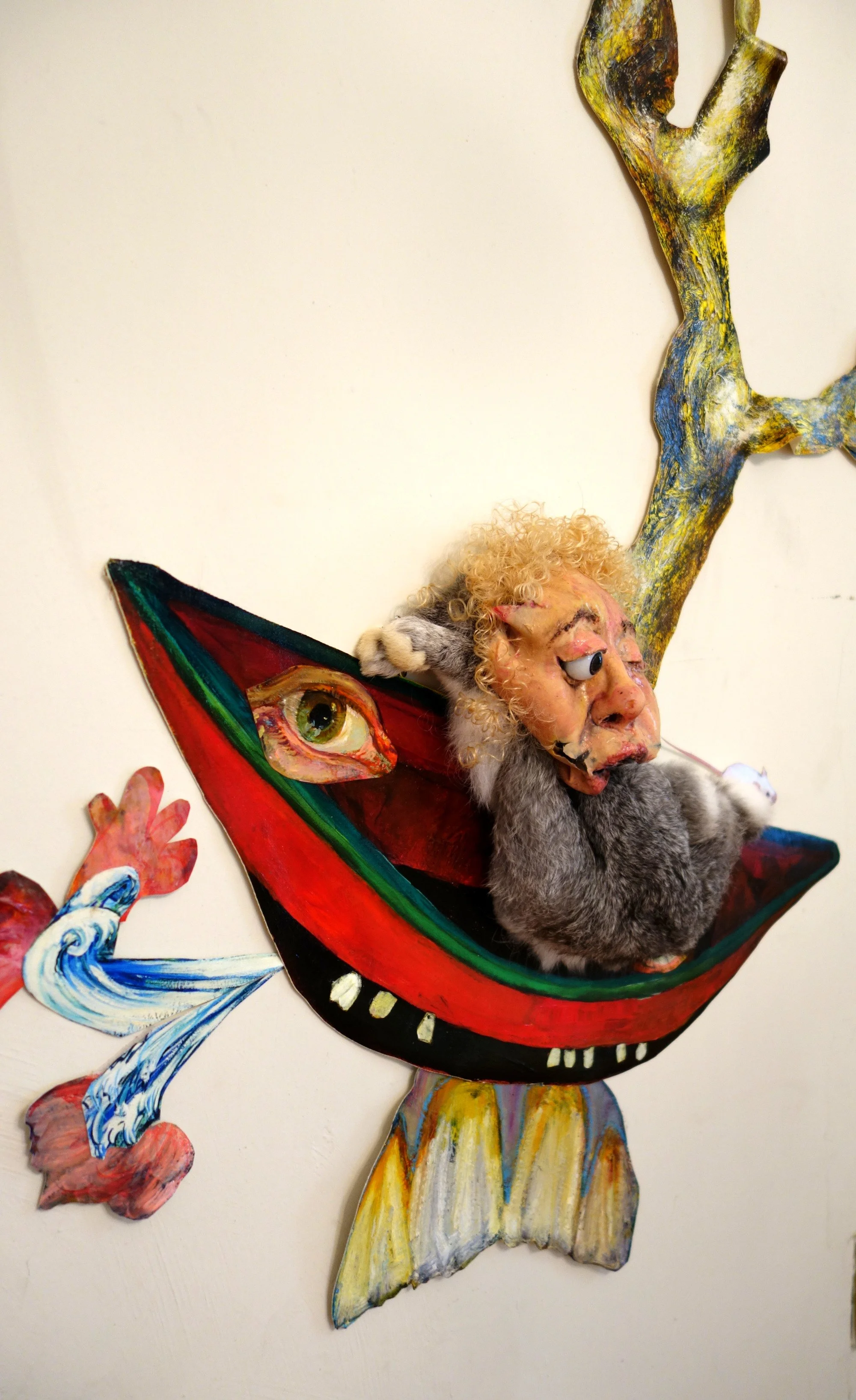 mixed media installation