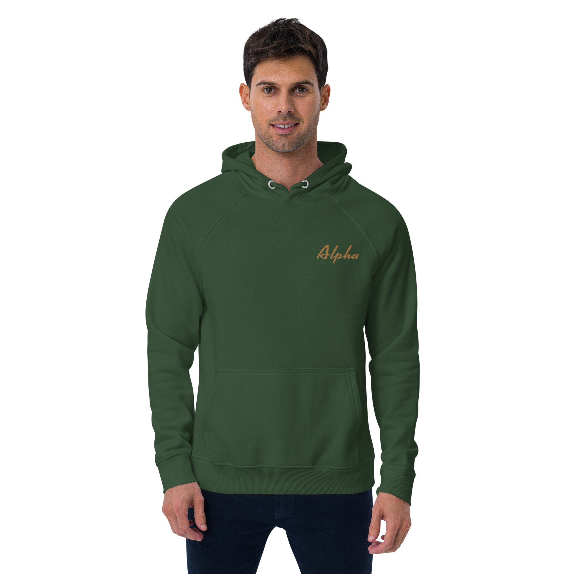 unisex-eco-raglan-hoodie-bottle-green-front-63bb33d00f9df.jpg