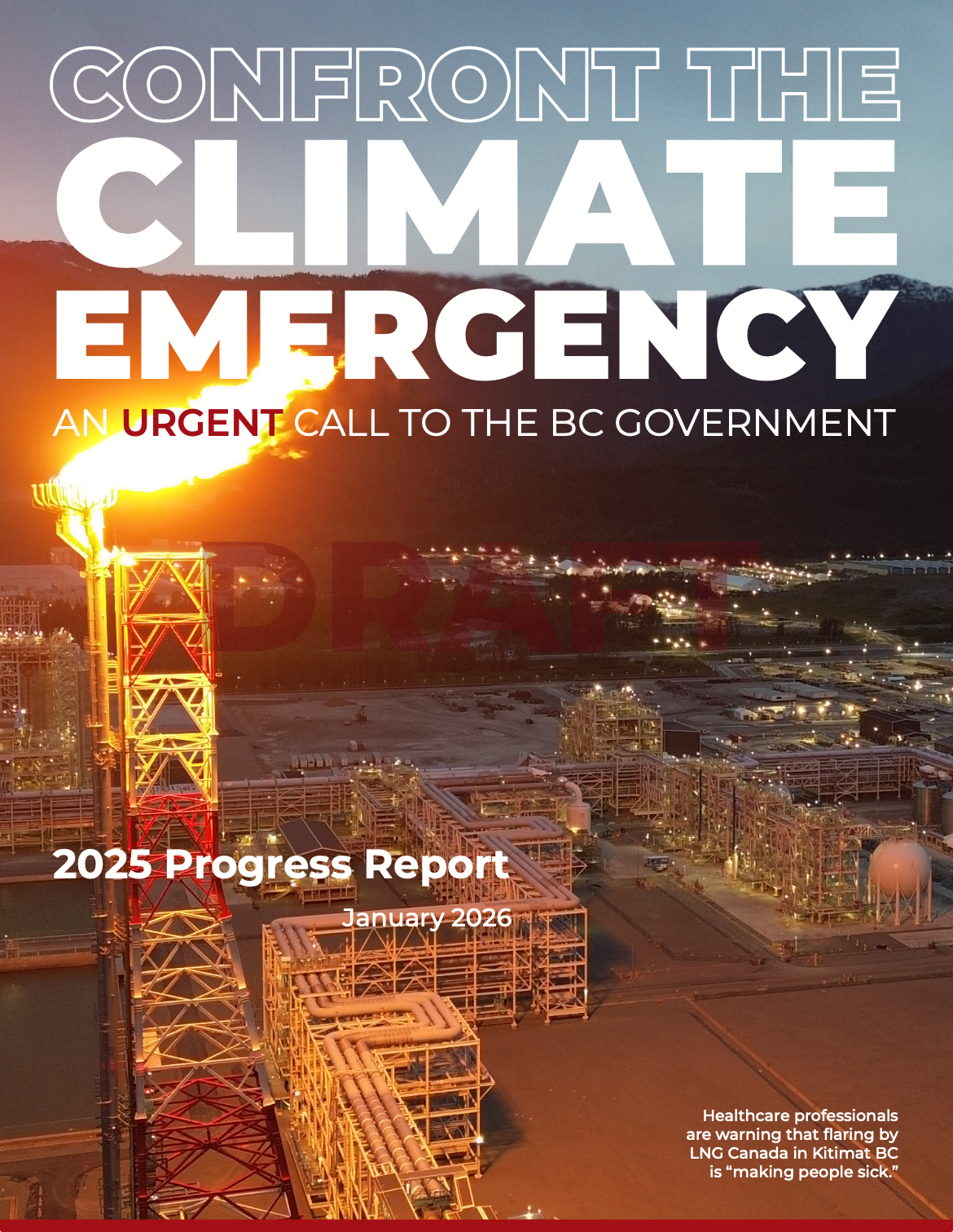BC Climate Emergency Campaign’s annual Progress Report offers stark warning to the BC government and residents of B.C.