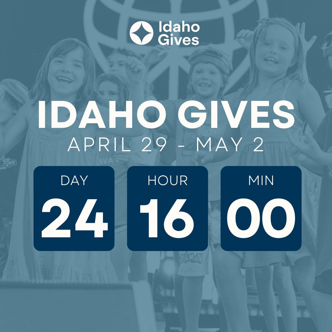 We are so excited to be participating in #IdahoGives again this year!

Last year, you helped us raise over $1,200 during Idaho Gives to go toward supporting our nonprofit mission and free music education programs. 

Thanks to the generous support fro