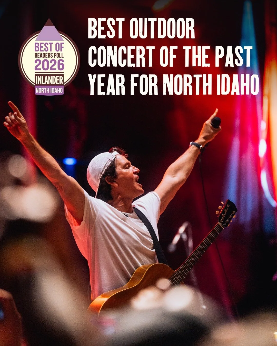 Thank you for voting @thirdeyeblind with @snacksatmidnightofficial at our 2025 Summer Series as @theinlander's Best Outdoor Concert of the Past Year for North Idaho!

We are so grateful for this community and its support of this annual tradition! We 