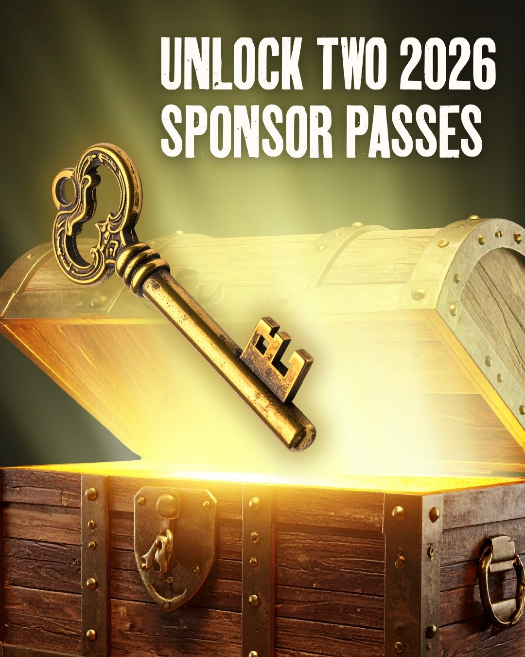 🔐 One treasure chest. Two 2026 Sponsor Passes. Only one lucky key.

Unlock your chance to win by purchasing a key (or two 😉) at our @snacksatmidnightofficial fundraiser at The Hive on Saturday, June 13.

Two 2026 Sponsor Passes = two tickets to eve