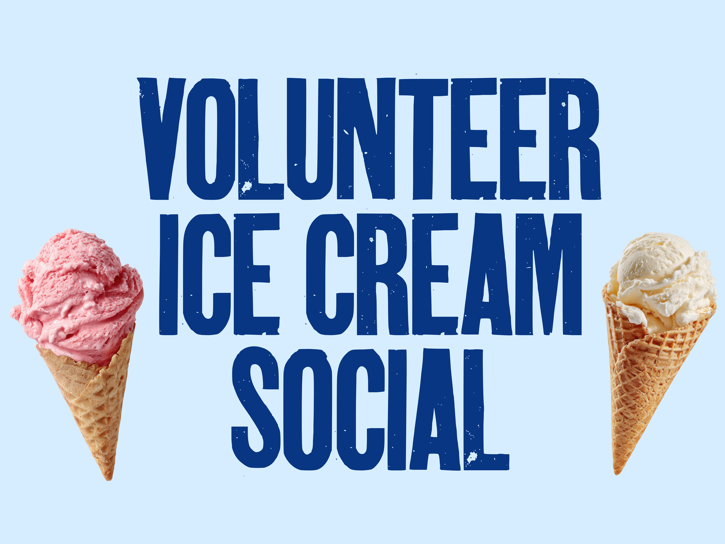 Volunteer Ice Cream Social