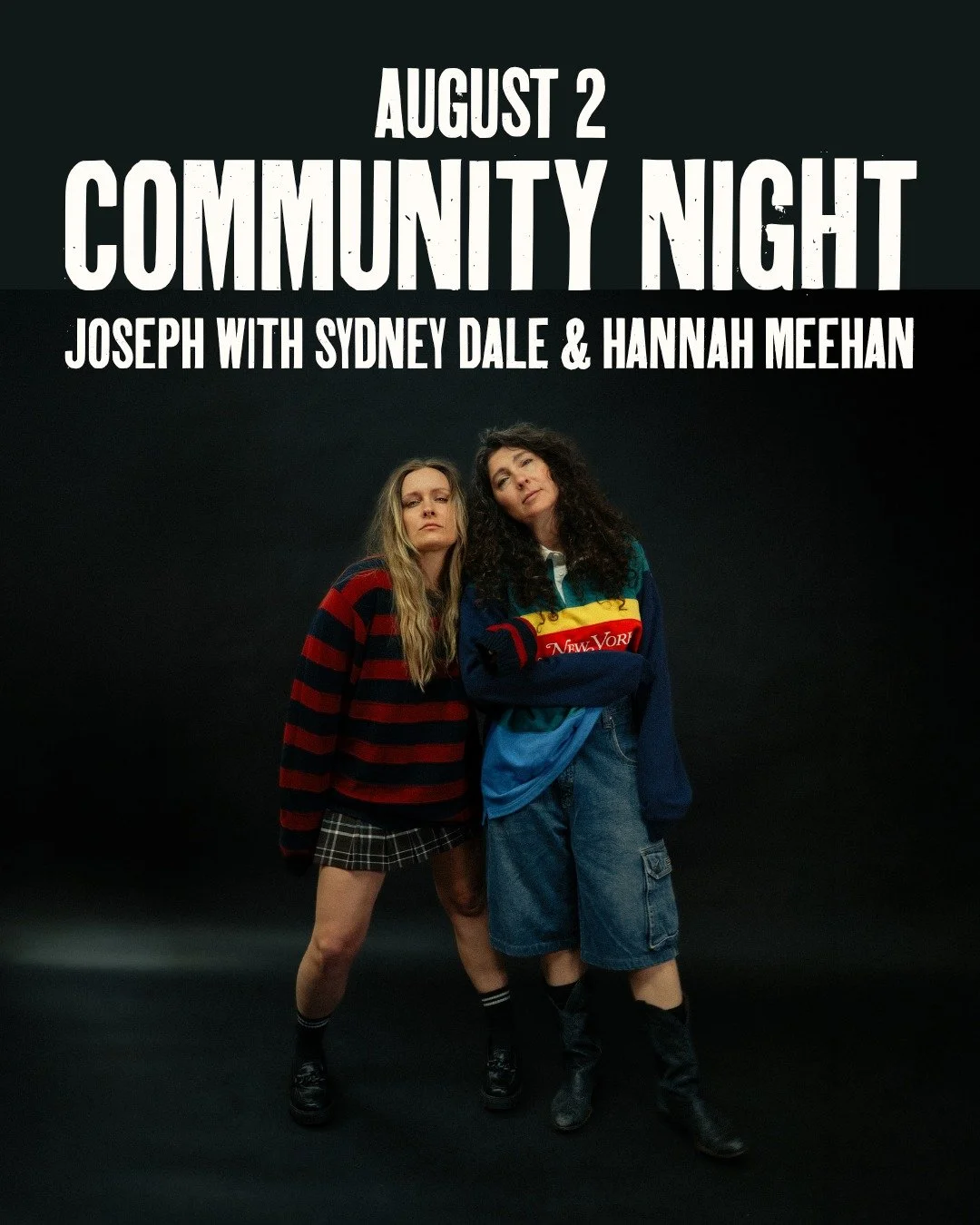 Welcome to the final Free Ticket Friday, where every Friday leading up to our Summer Series, we are giving away a pair of tickets.

This week, you can enter to win tickets for Community Night featuring @thebandjoseph with @sydneydalemusic and @hannah