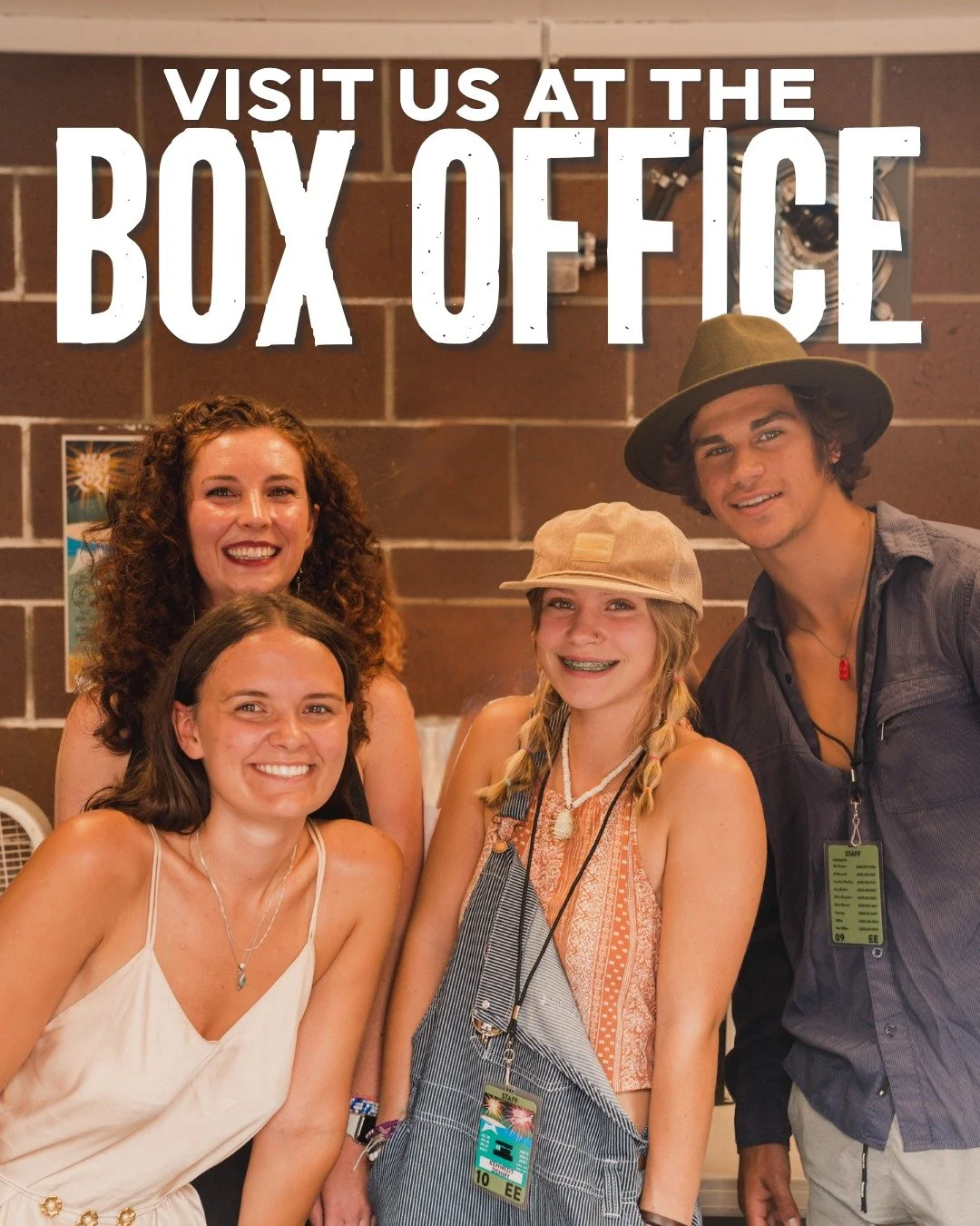 Can&rsquo;t find your tickets? Looking for will call? Need to buy a last-minute ticket? The box office is your one-stop shop for all things tickets and any other Festival questions!

Visit us at the venue on 801 Ontario St, next to the front gate, fr