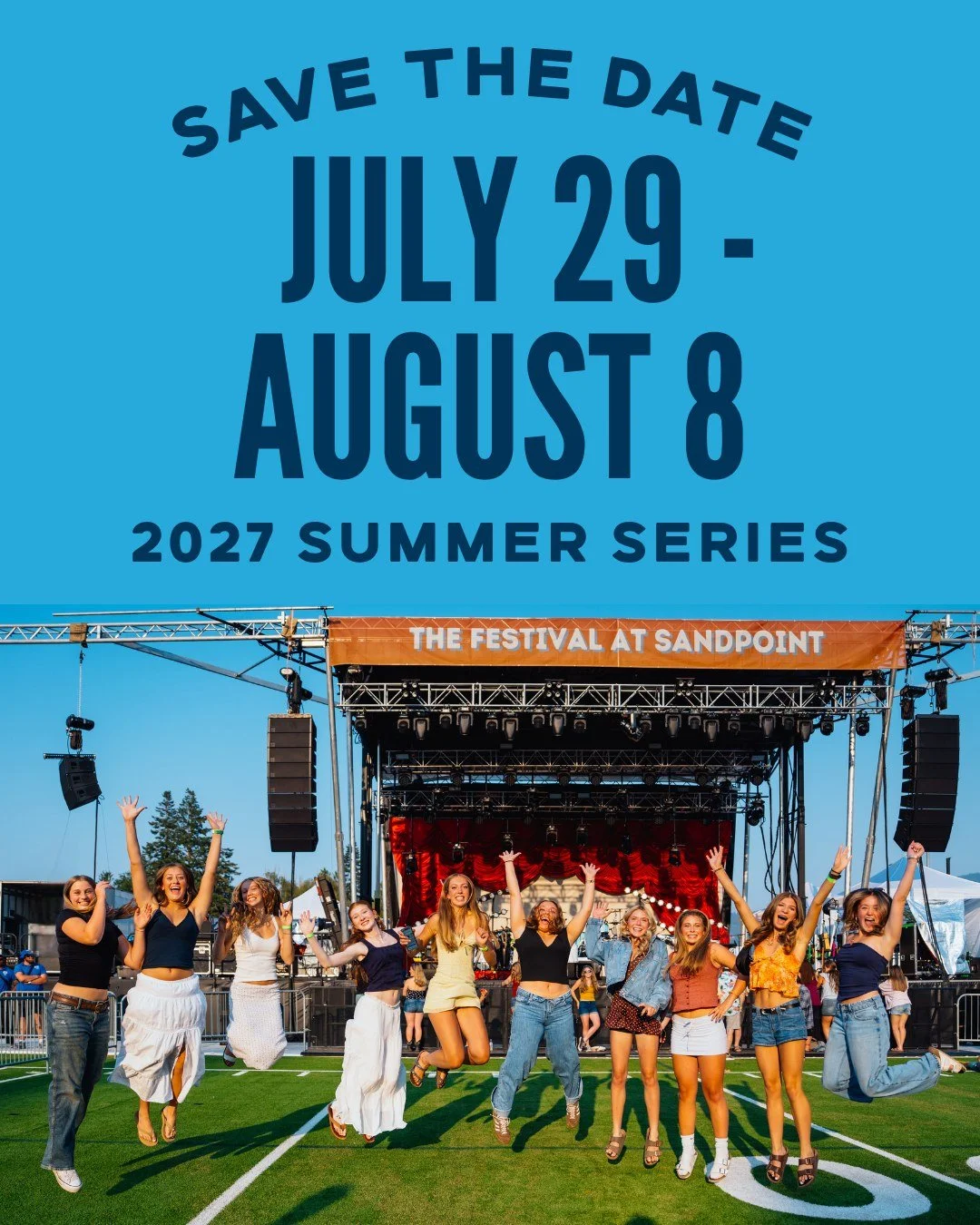 Thank you for another fun-filled Summer Series in the books! ☀️🎶

Mark your calendars for our 2027 Summer Series from July 29 - August 8. We can&rsquo;t wait to share another year of music with our community. 

Sign up for our email updates at our l