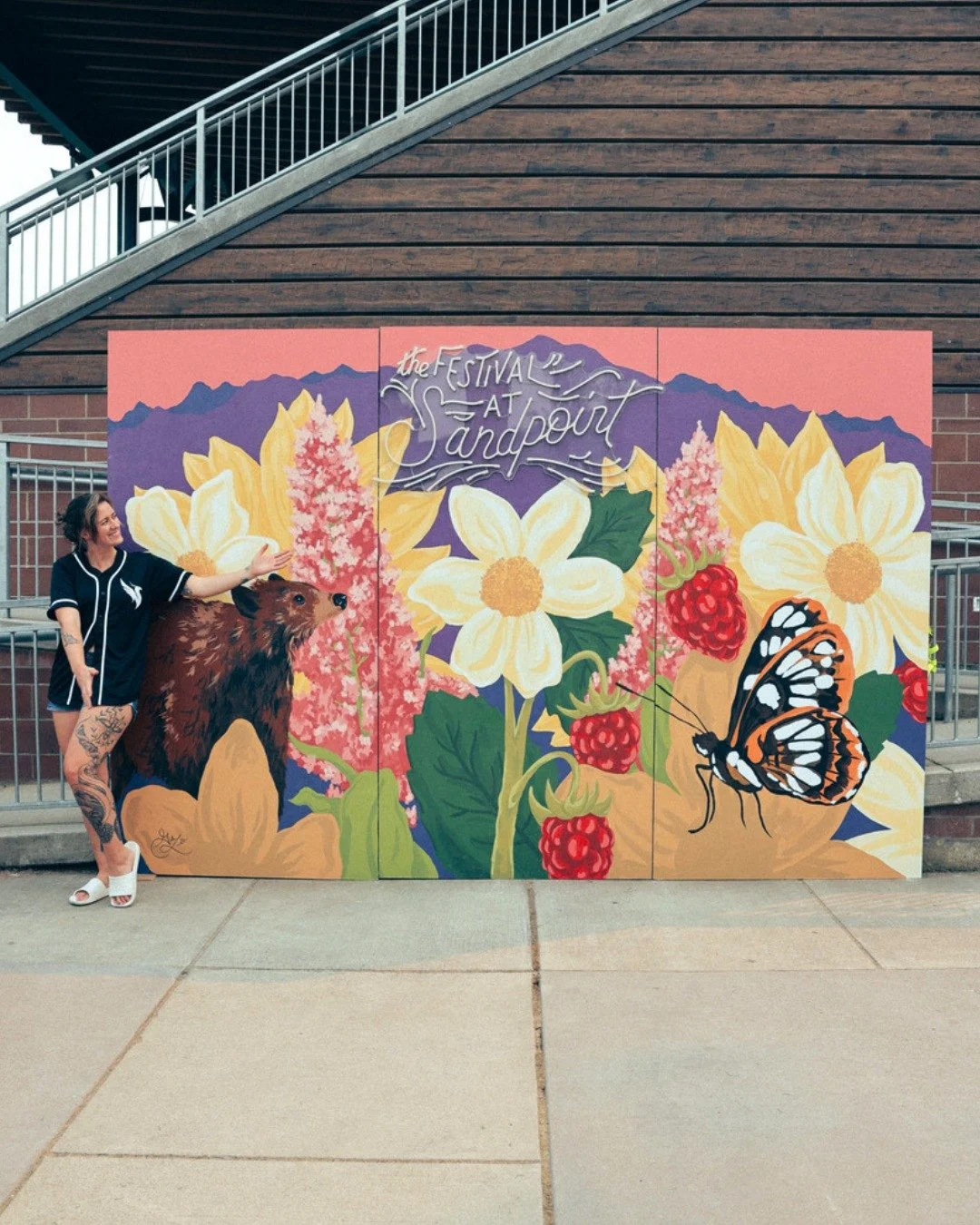 Did you snap a photo with our new mural during the 2026 Summer Series?

That beautiful art piece was created by Coeur d&rsquo;Alene artist Gabrielle Lewis, aka @brelseillustration, and features some of the native flora and fauna we&rsquo;re lucky eno