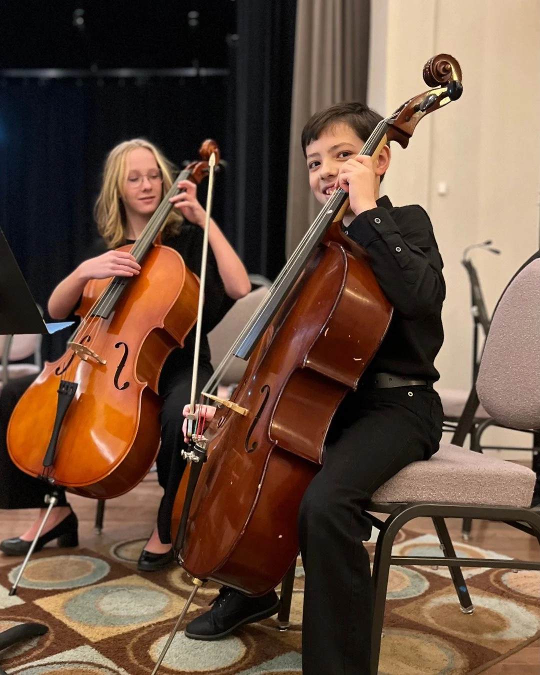 Our Youth Strings Orchestra is accepting new students for the upcoming school year! 🎻🎼

From September to May, we partner with local instructor Karen Dignan to offer FREE weekly practice sessions open to string players of all ages and skill levels.