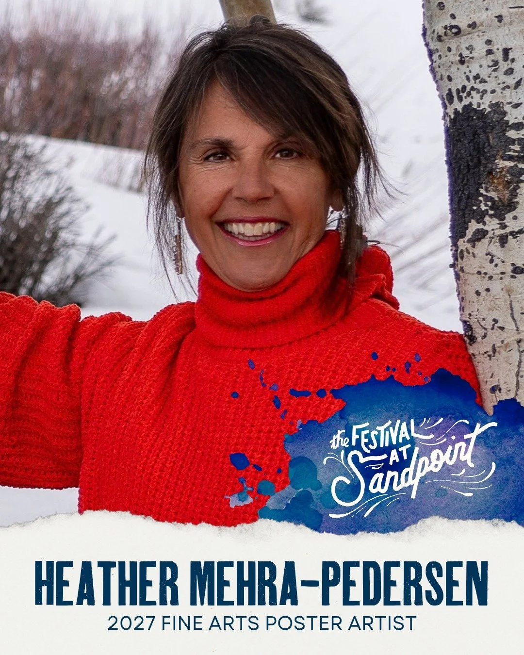 We&rsquo;re thrilled to announce that Heather Mehra-Pedersen was selected as our 2027 Fine Arts Poster Artist! 🎨

@heathers.colors is an award-winning palette knife painter known for bold pieces that feature unexpected color palettes, rich texture, 