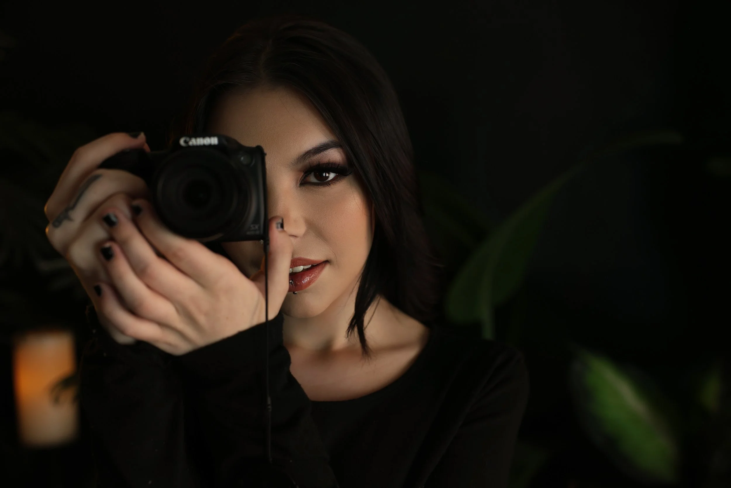 high school senior portrait in Phoenix studio
