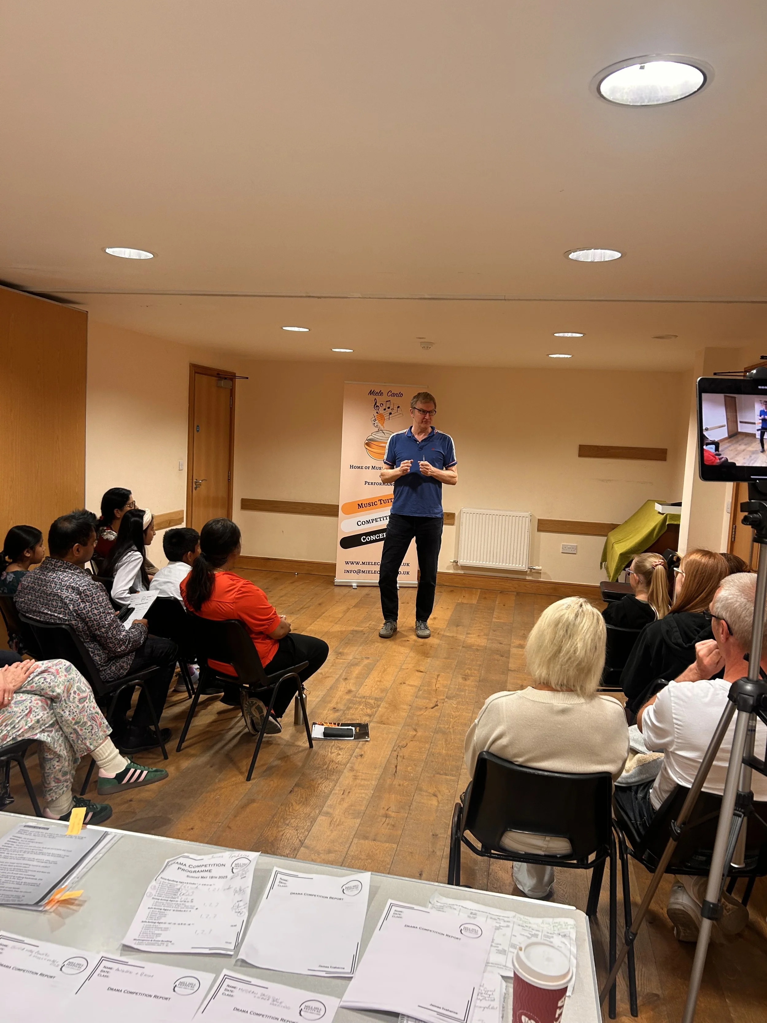 Drama Competition 2025
Adjudicator: James Traherne 