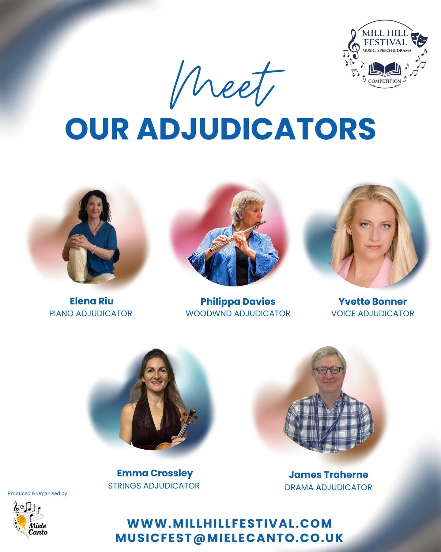 INTRODUCING our Adjudication Team for this year&rsquo;s MHF. 

We are thrilled to have all these experts on board. 

#adjudicators #music #drama #competitions