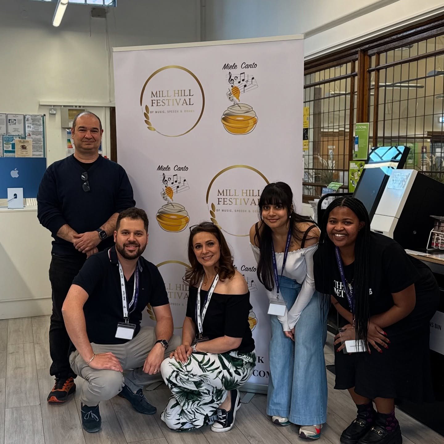 The wonderful TEAM behind this year&rsquo;s @millhillfestival of Music, Speech &amp; Drama:

Emma Crossley - Strings Adjudicator 
Kirsty McLean - Voice Adjudicator
Neysun Rouhani - Piano Adjudicator 
Edward Leung - Strings Accompanist 
Grace Carter -