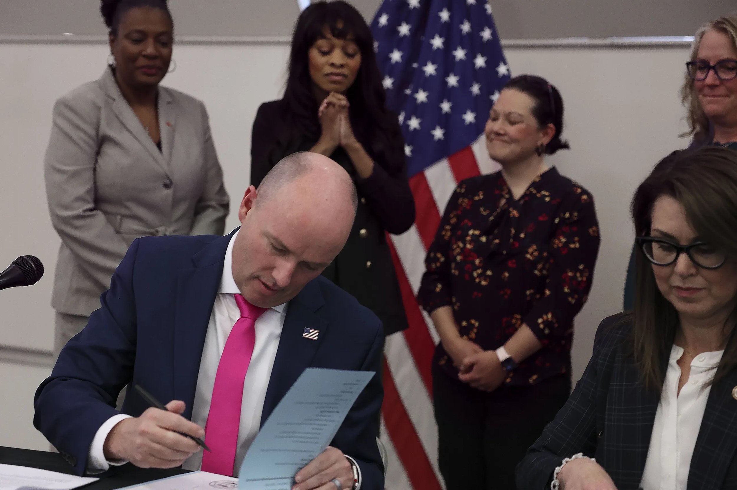Cox signs bills to expand all-day kindergarten, provide period products in schools
